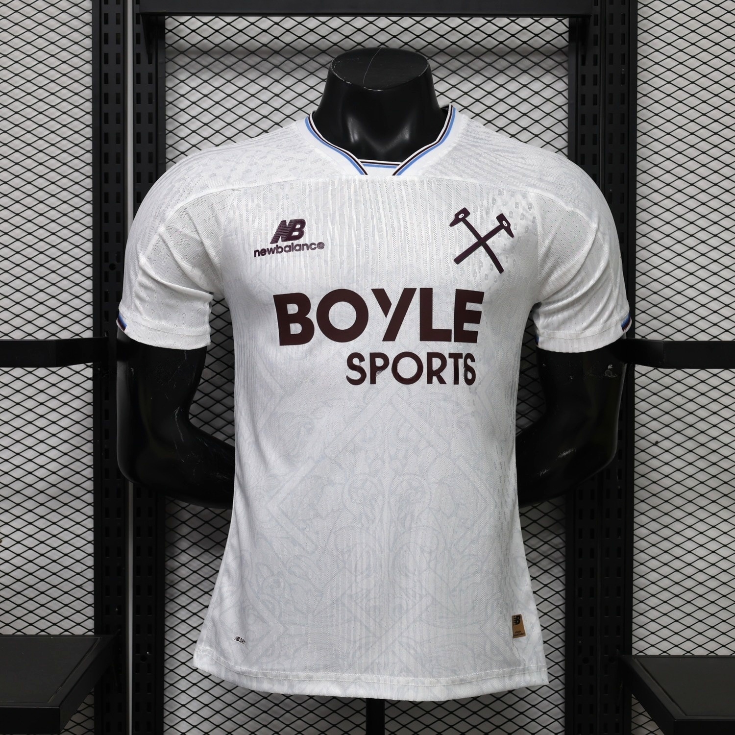 West Ham United 26-27 Away Jersey - Player Version - JerseysGala