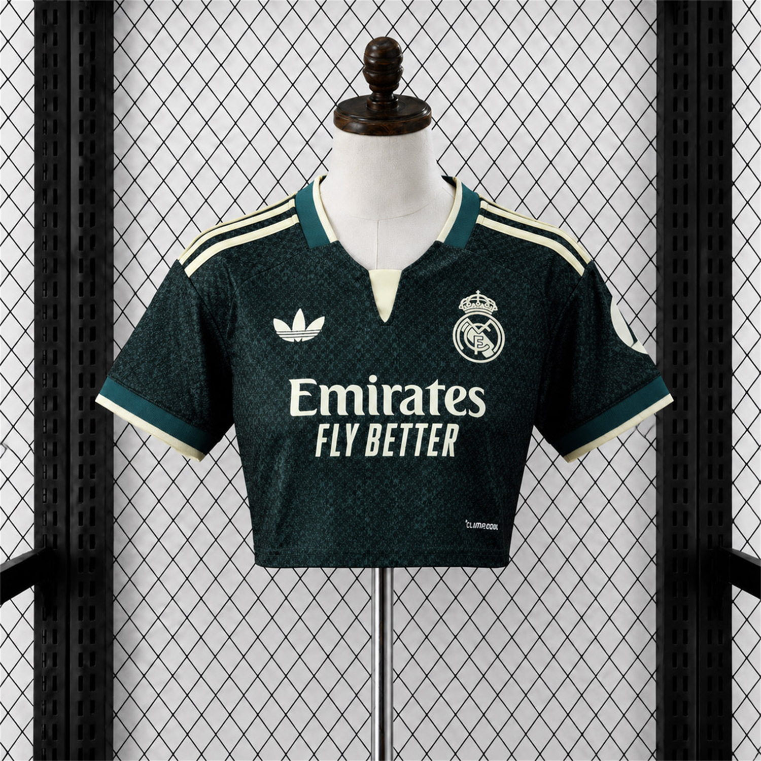 Women's Real Madrid 26-27 Away Cropped Jersey - Fans Version - JerseysGala
