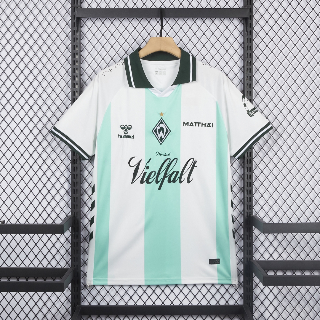 Werder Bremen 25-26 Green And White Special Jersey - Fans Version - JerseysGala