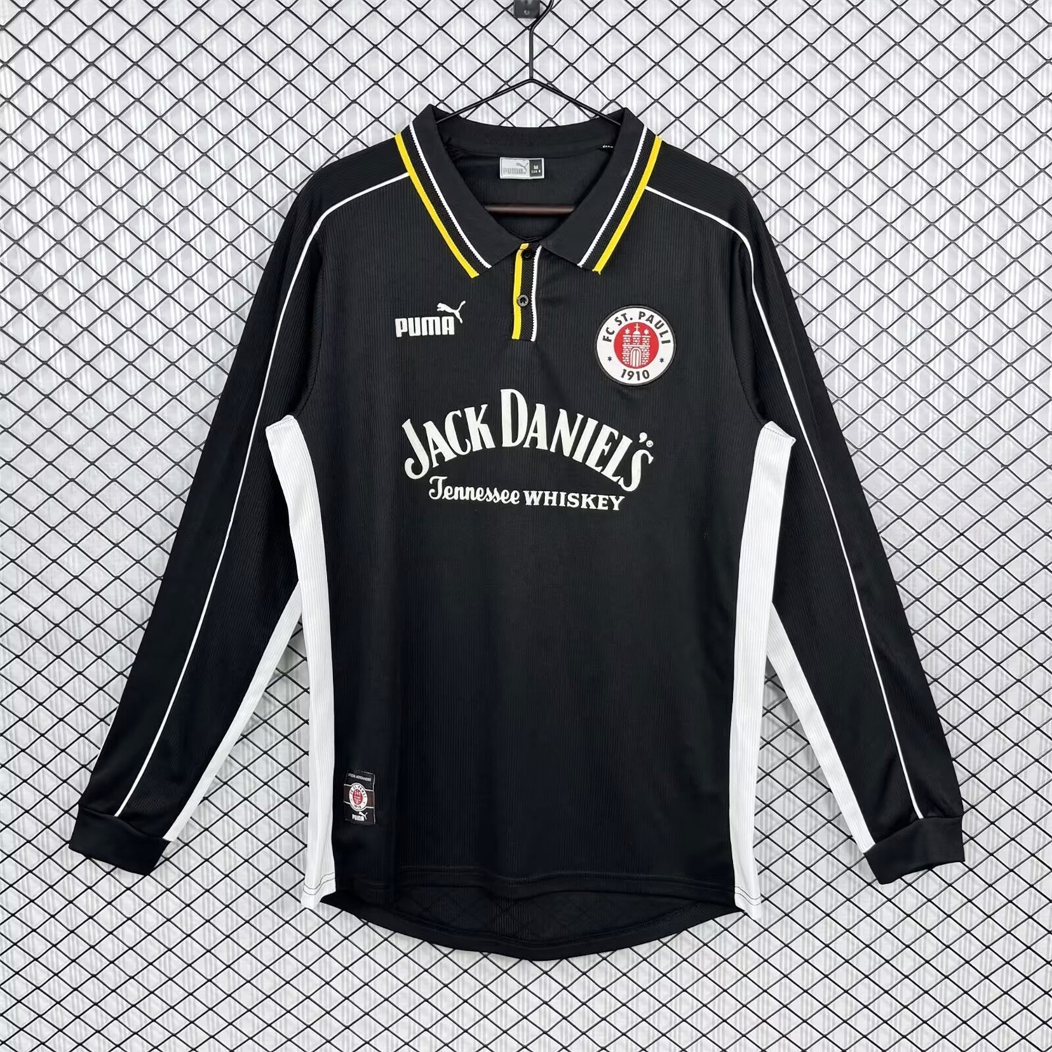 Retro St. Pauli 1999-00 Away Long Sleeves Jersey - JerseysGala