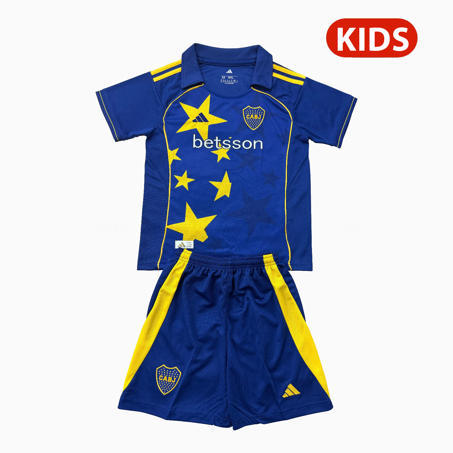 Boca Juniors 25-26 Blue Concept Kids Kit - JerseysGala