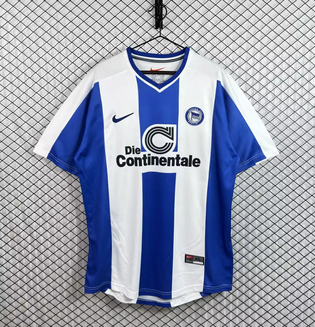 Retro Hertha BSC 1999-00 Home Jersey - JerseysGala