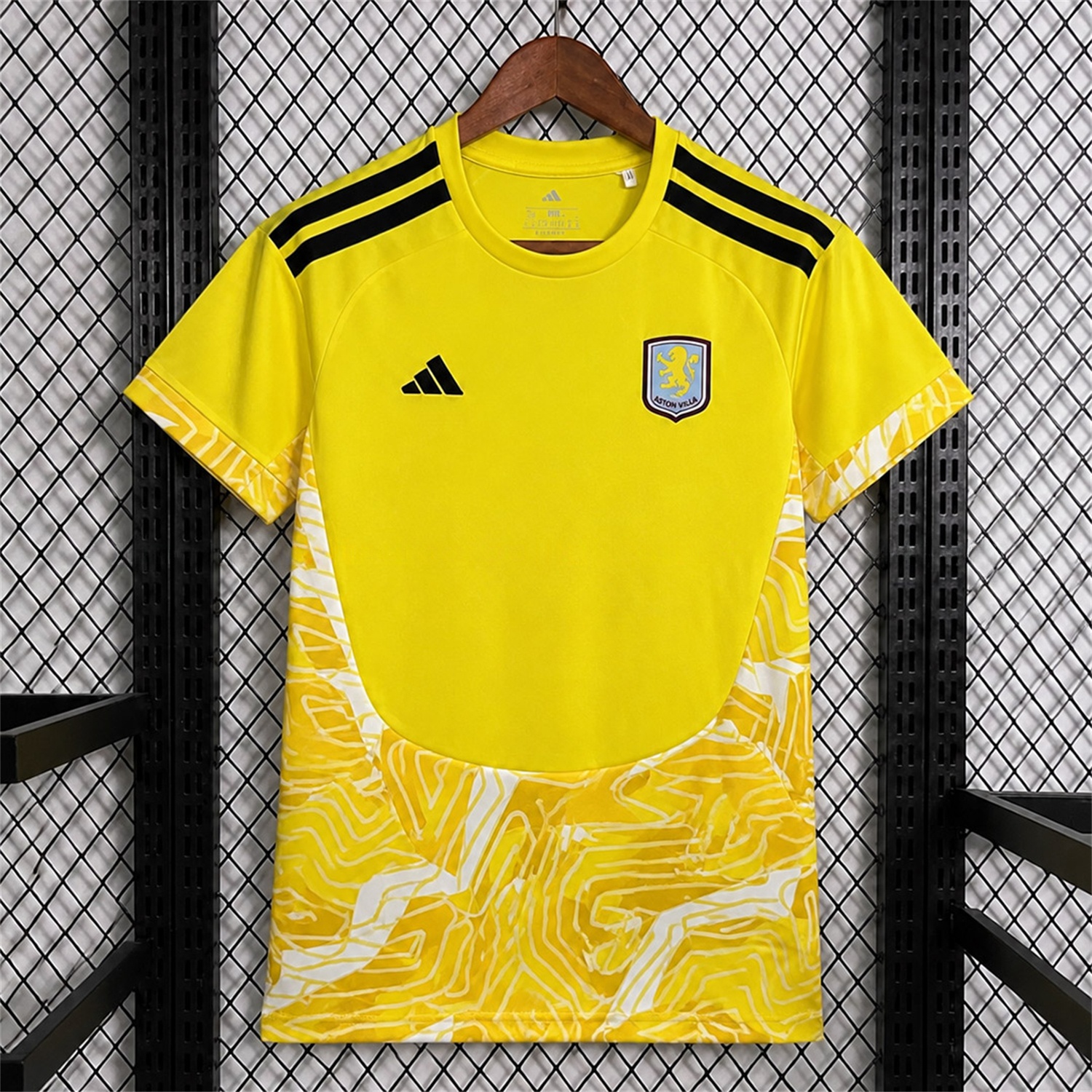 Aston Villa 26-27 Yellow Goalkeeper Jersey - Fans Version - JerseysGala