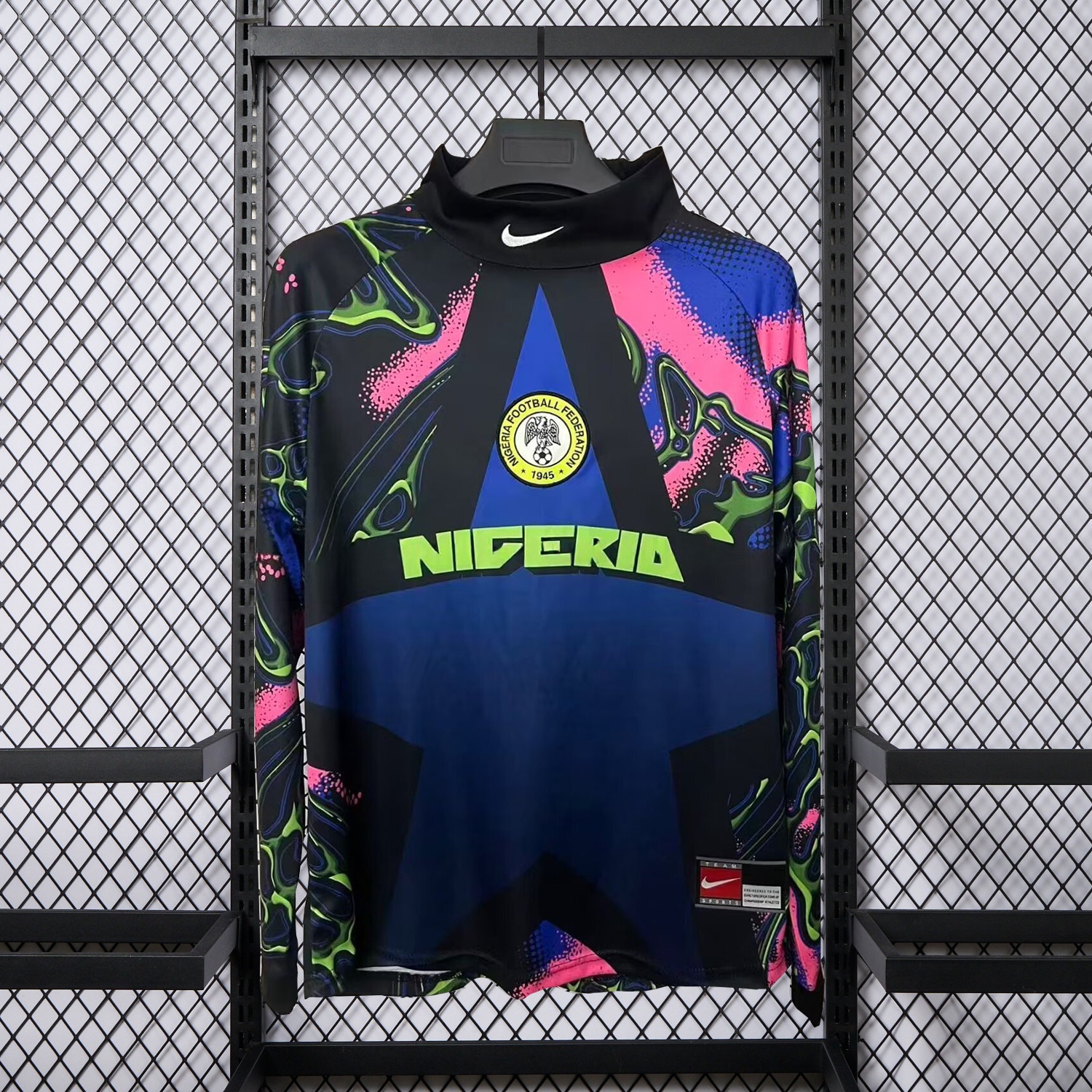 Nigeria 2026 Hollywood Goalkeeper Special Long Sleeves Jersey - Fans Version - JerseysGala