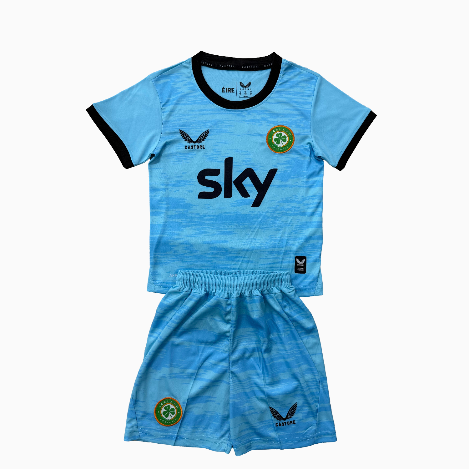 Ireland 2026 Blue Goalkeeper Men's Adult Jersey Set - Fans Version - JerseysGala