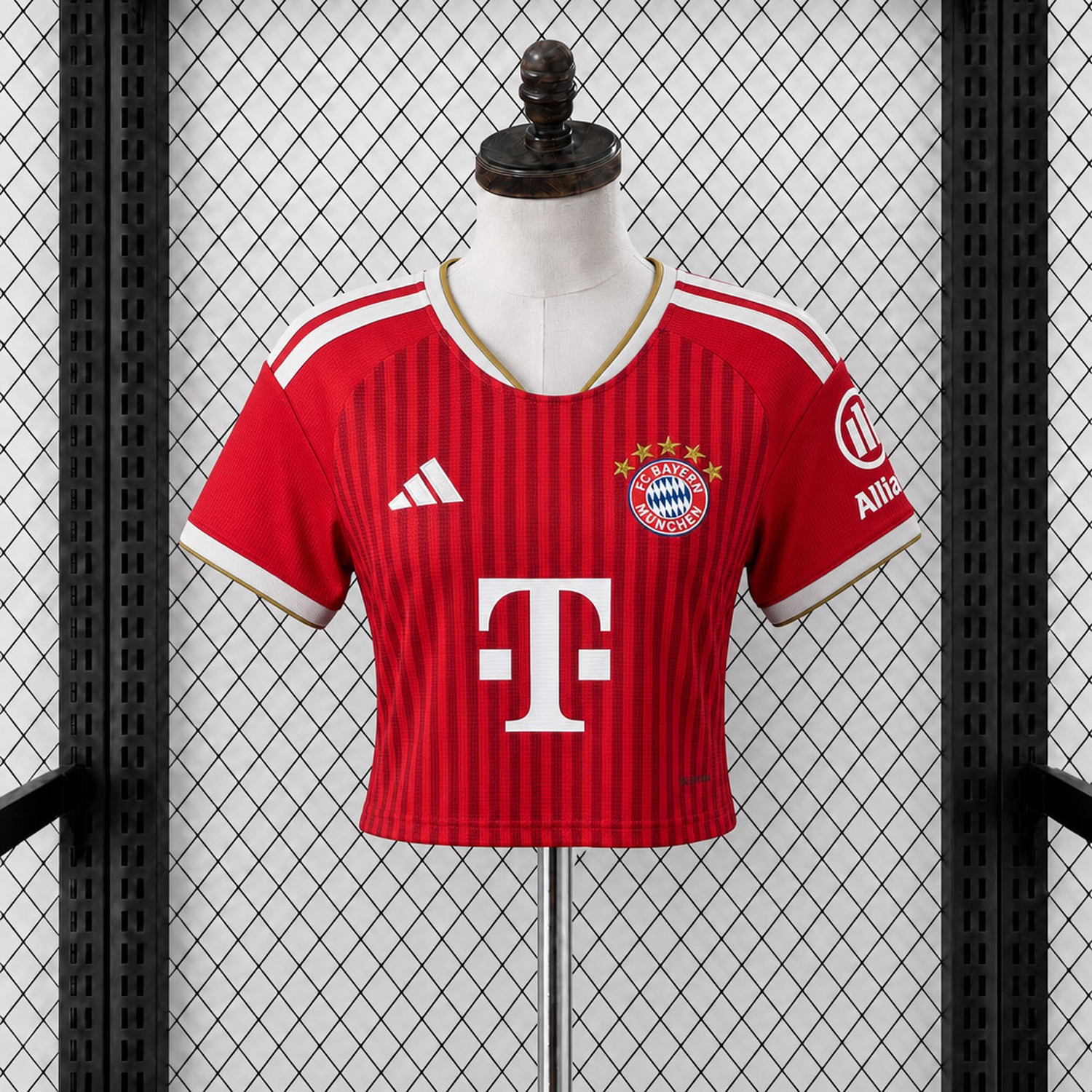 Women's Bayern Munich 26-27 Home Cropped Jersey - Fans Version - JerseysGala
