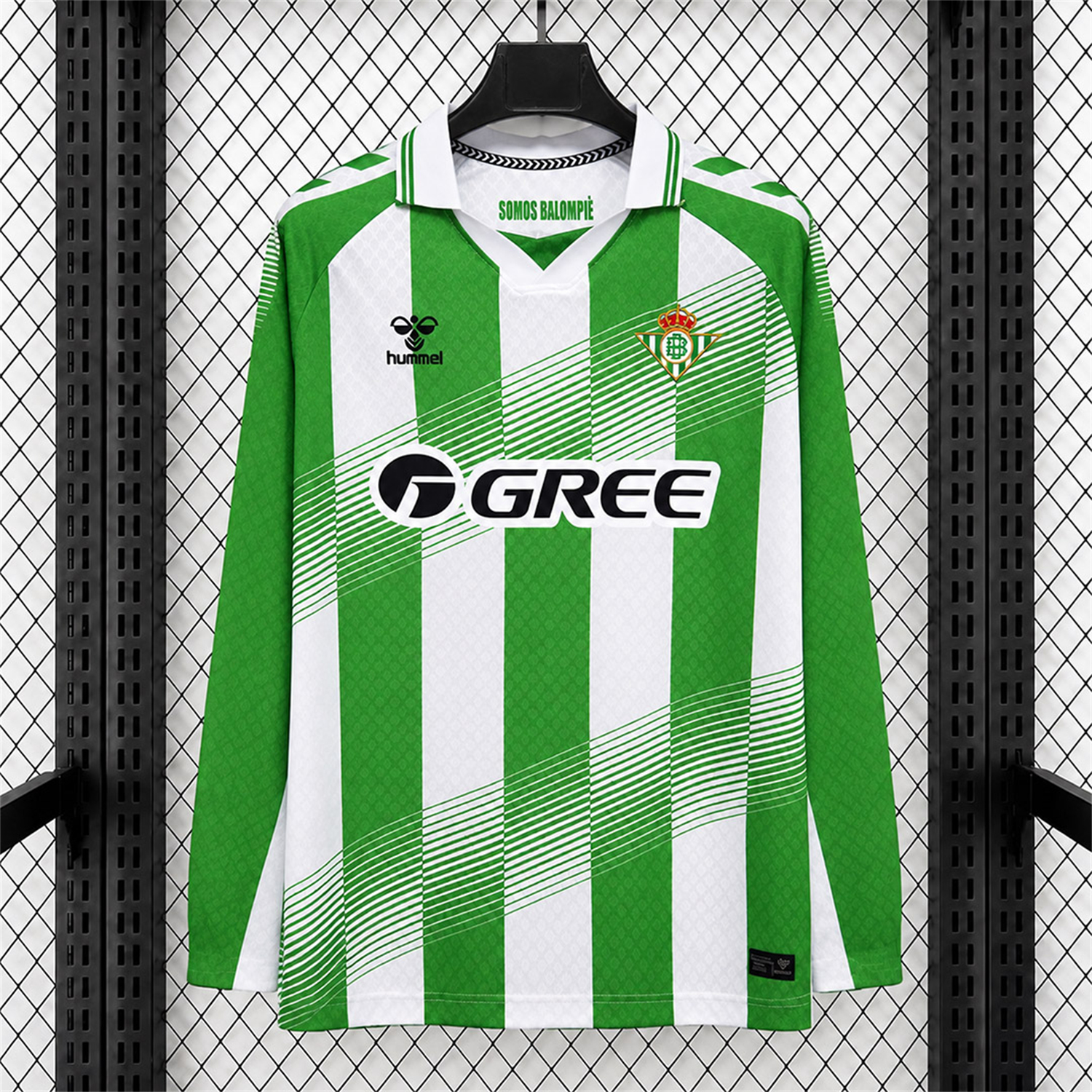 Real Betis 26-27 Home Long Sleeves Jersey - Fans Version - JerseysGala