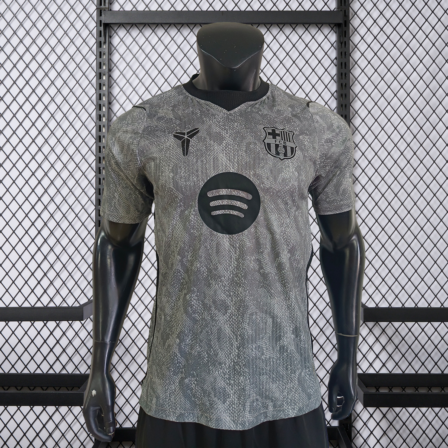 Barcelona 26-27 Grey Goalkeeper Jersey - Player Version - JerseysGala