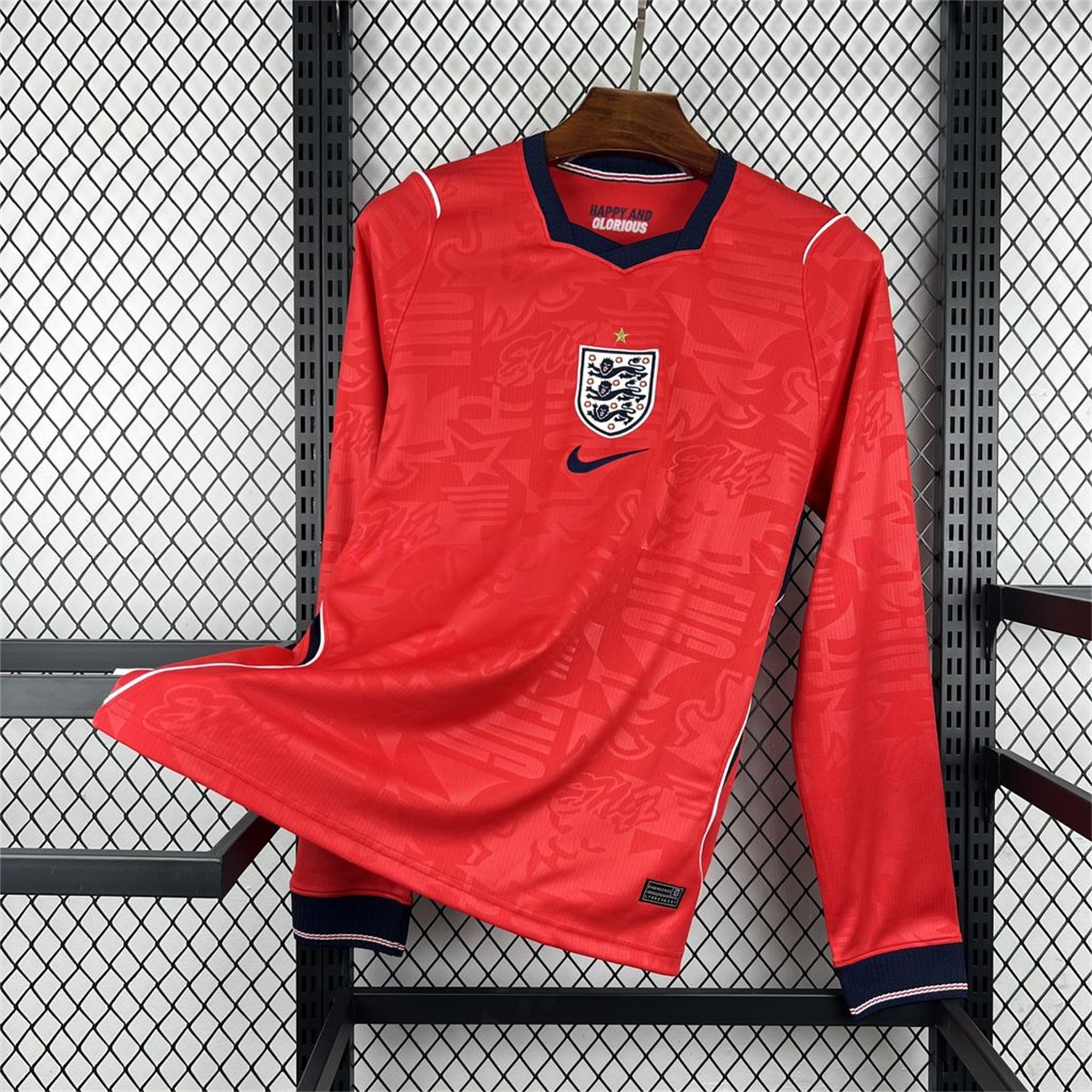 England 2026 Away Long Sleeves Jersey - Fans Version - JerseysGala