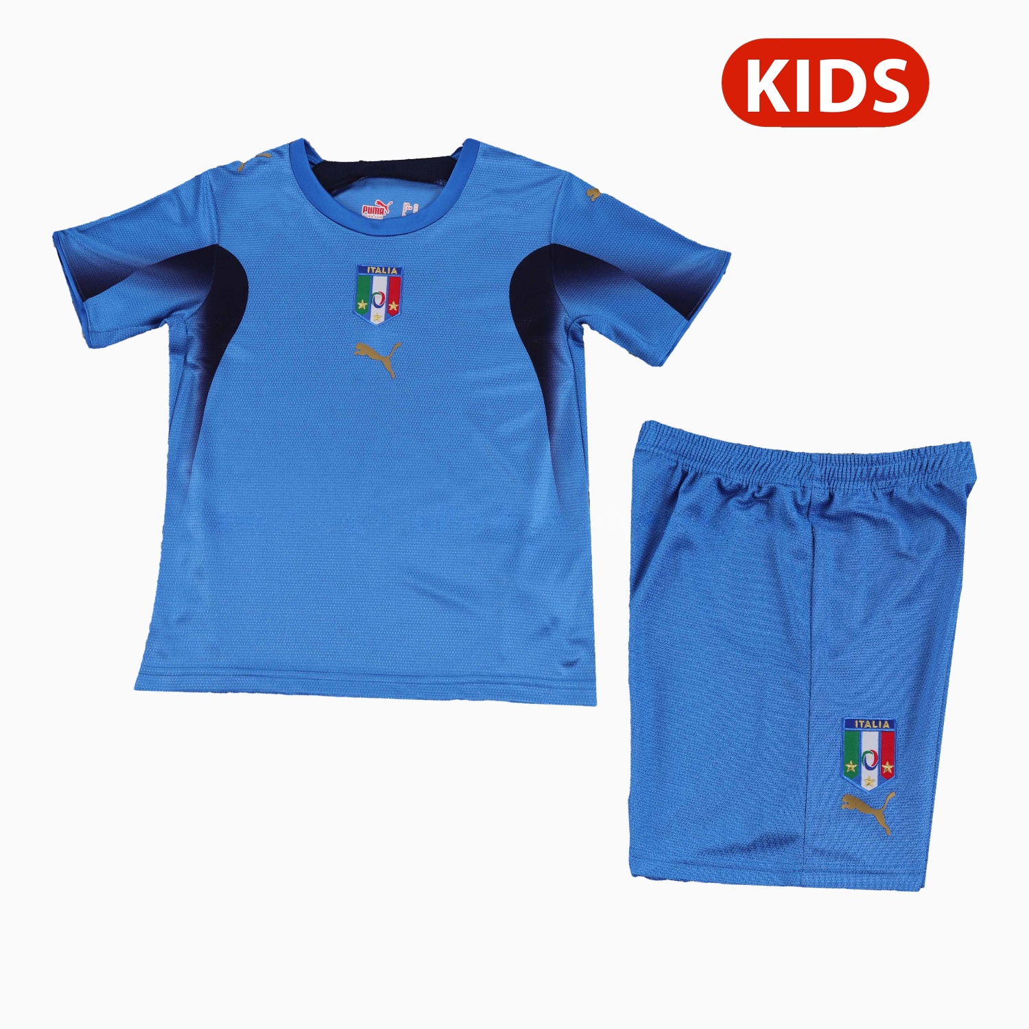 Retro Italy 2006 Home Kids Kit - JerseysGala