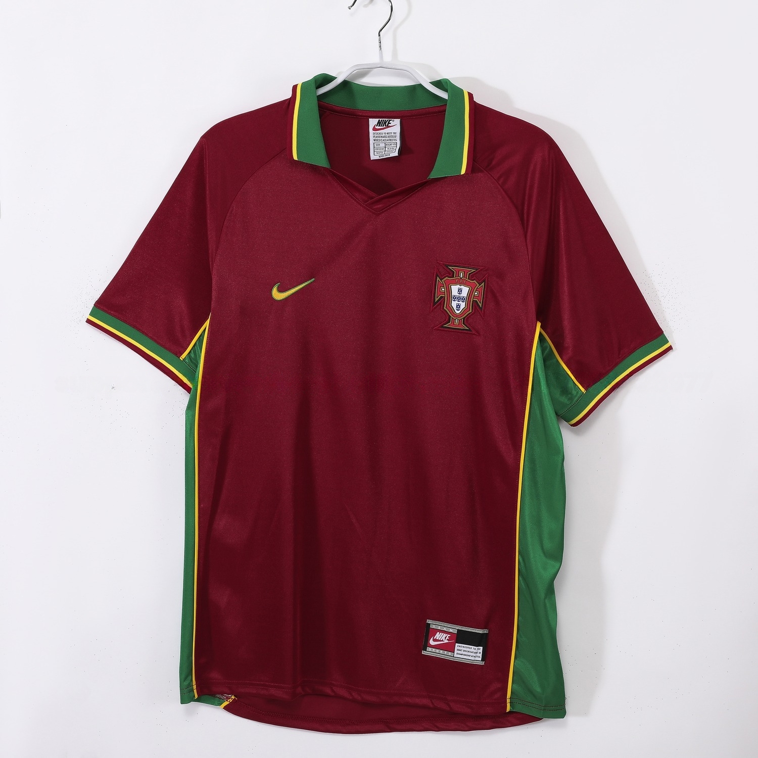 Retro Portugal 1998 Home Jersey - JerseysGala