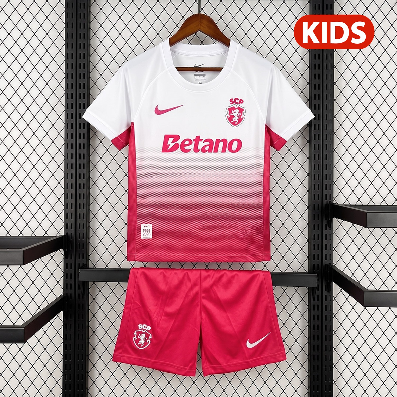 Sporting CP Lisbon 26-27 Pink Special Kids Kit - JerseysGala