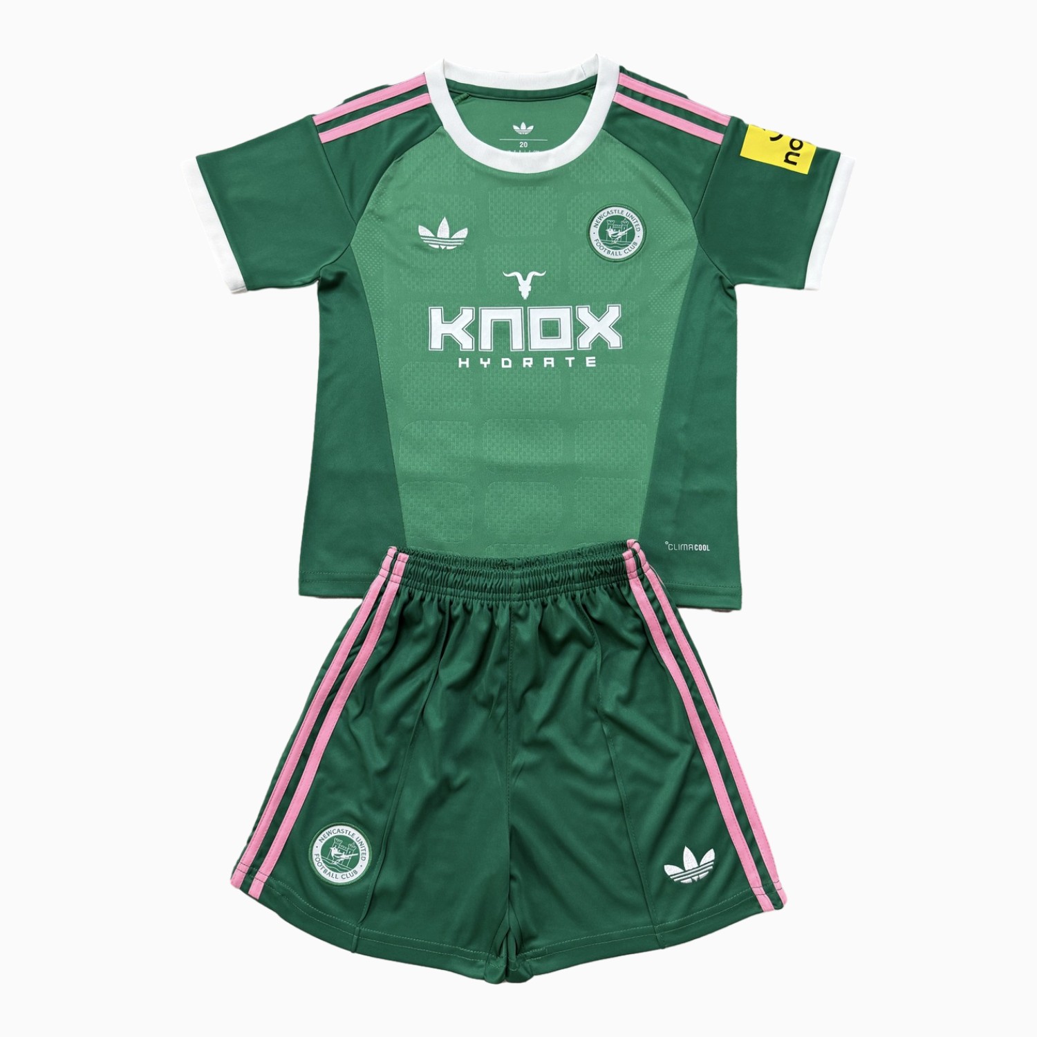 Newcastle United 26-27 Green Goalkeeper Men's Adult Jersey Set - Fans Version - JerseysGala