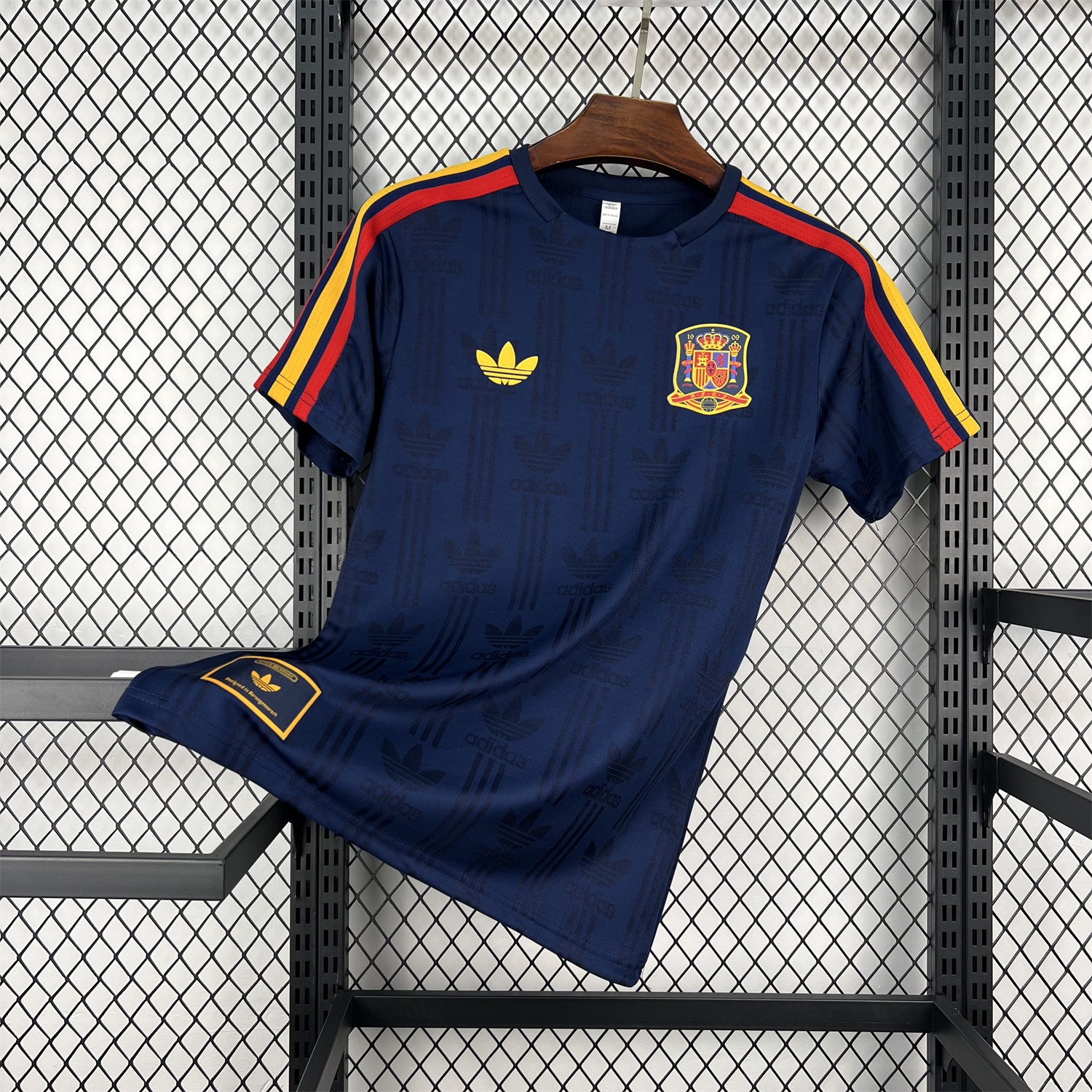 Spain 2026 Dark Blue With Red Accents Special Jersey - Fans Version - JerseysGala