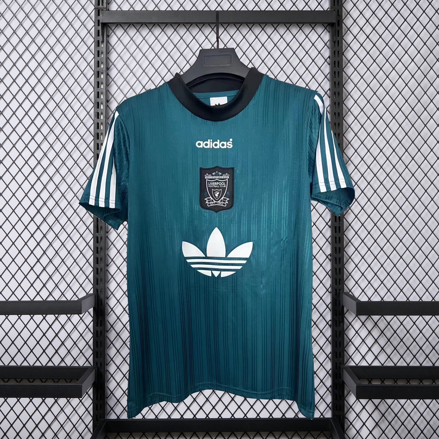 Retro Liver.pool 1995-96 Green Training Jersey - JerseysGala