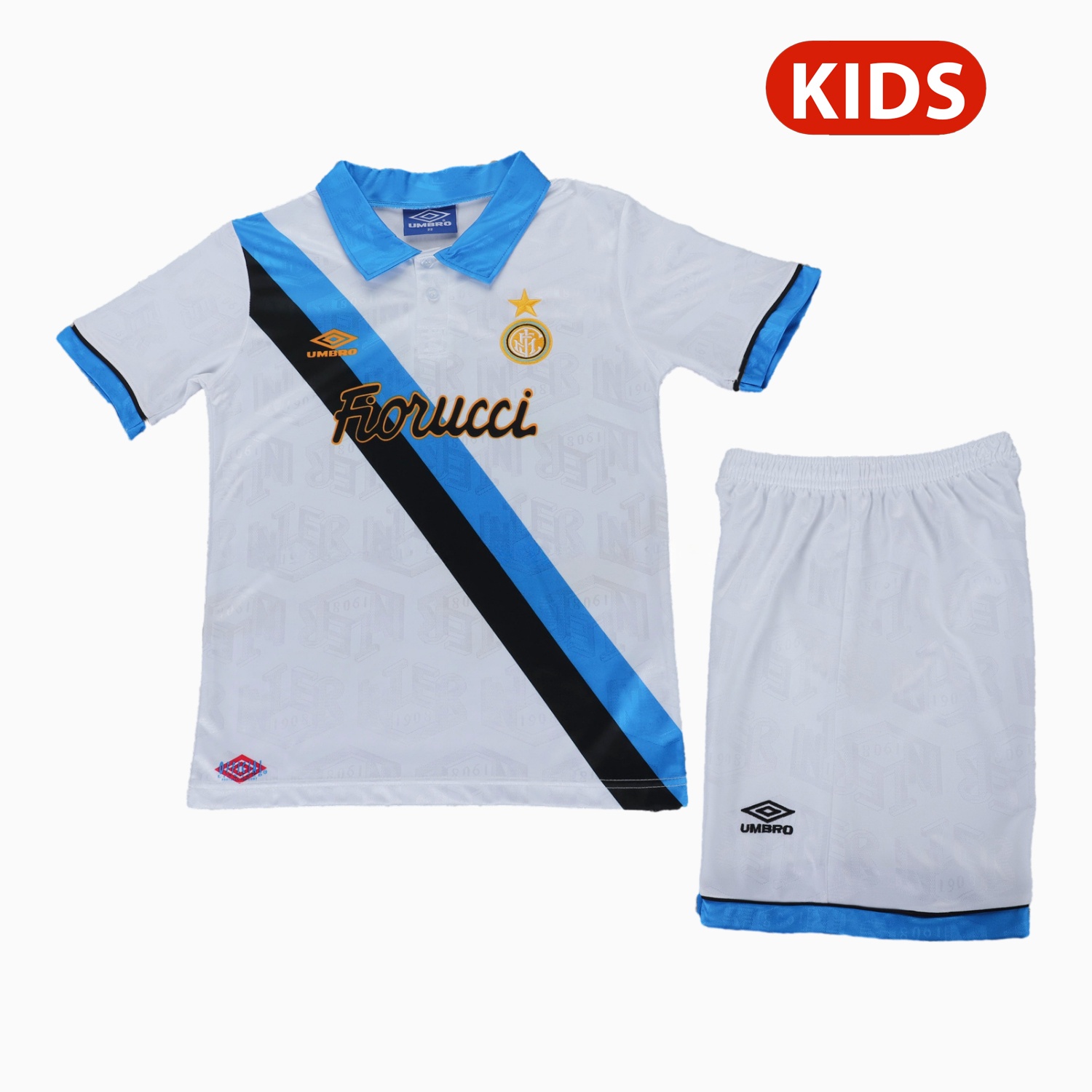 Retro Inter Milan 1994-95 Away Kids Kit - JerseysGala