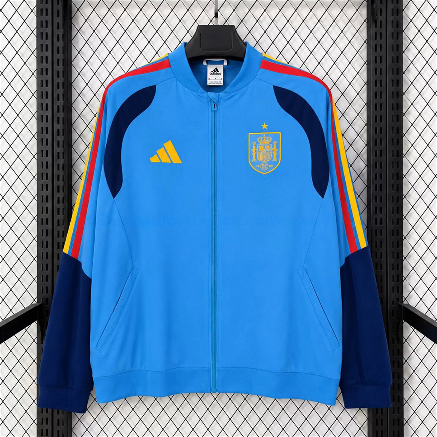 Spain 2026 Solid Travel Windbreaker - Light Blue - JerseysGala
