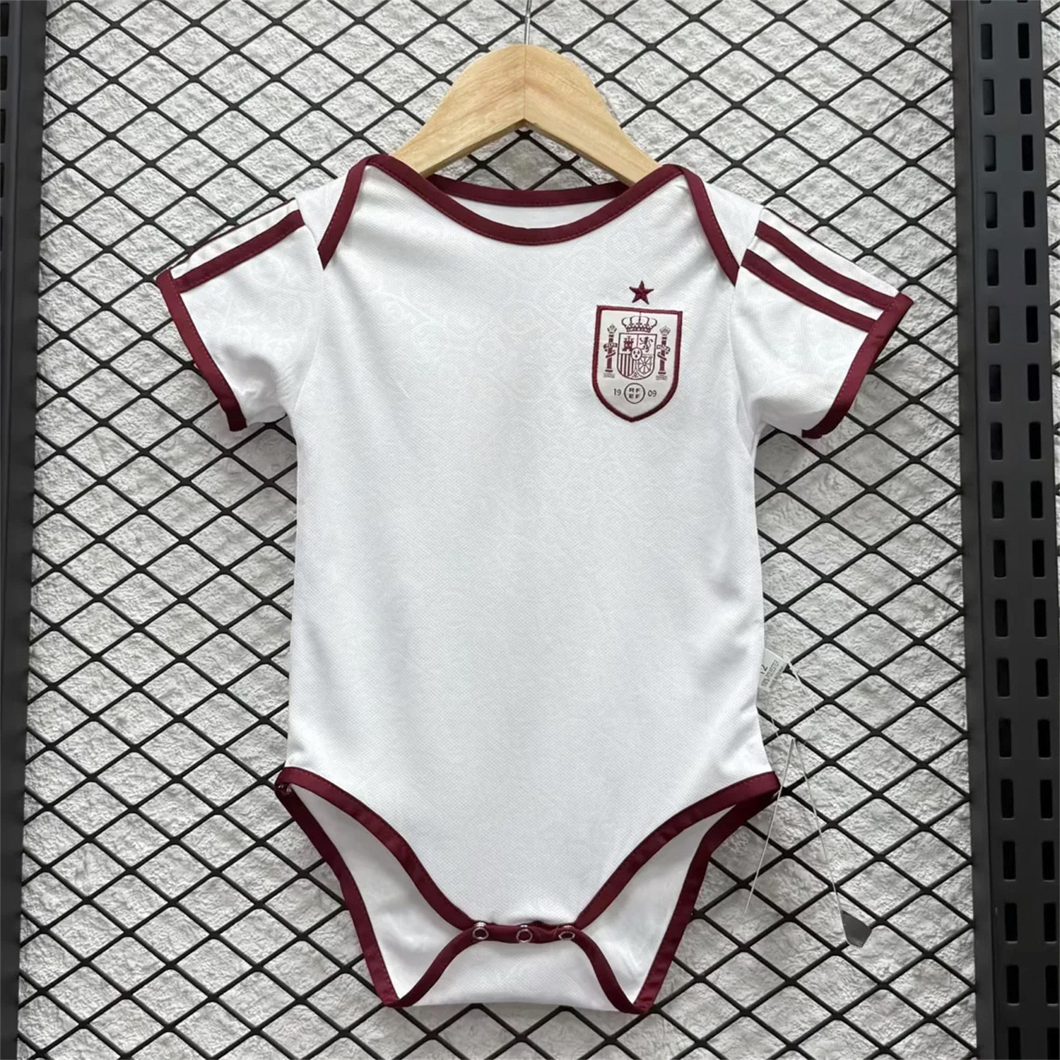 Spain 2026 Away Baby Crawling Suit - JerseysGala