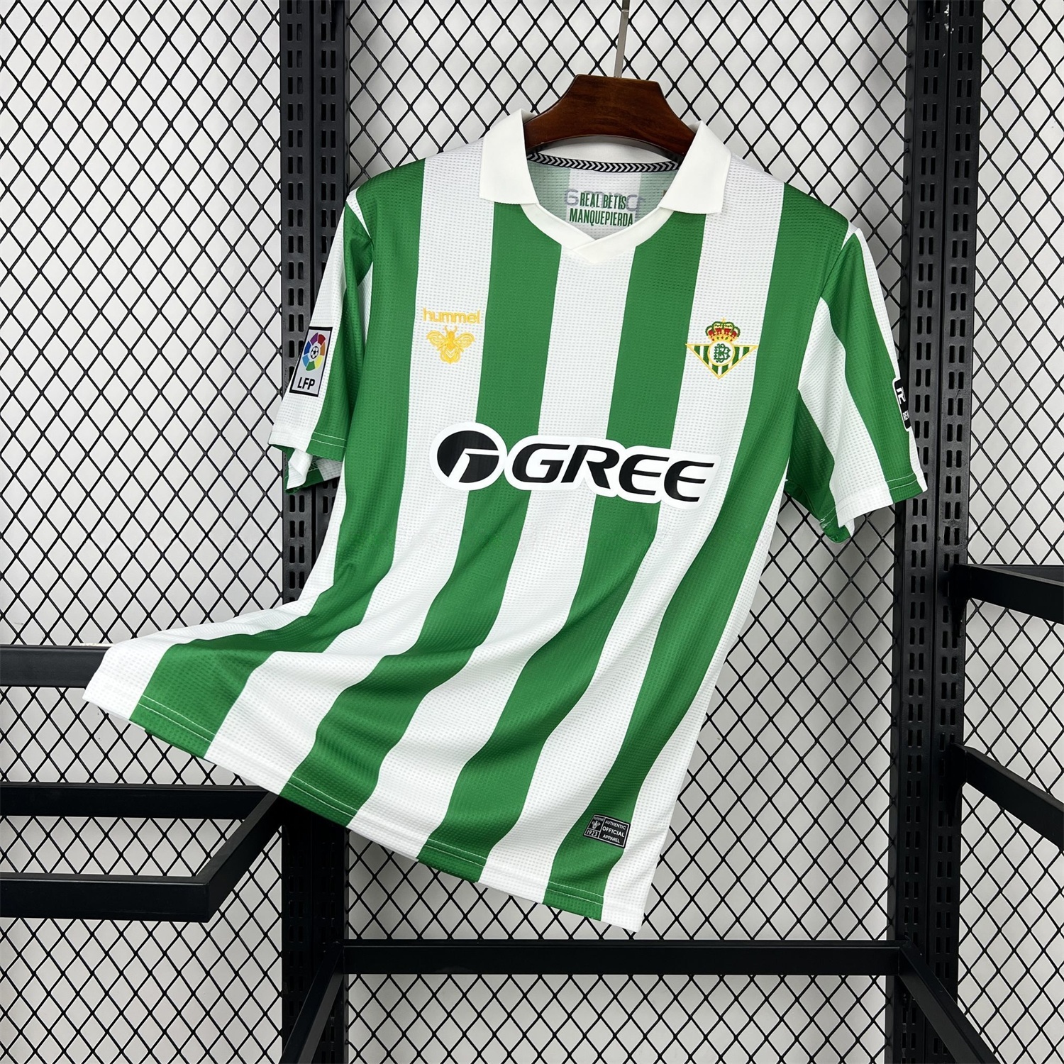 Real Betis 25-26 Retro Style Green Polo Jersey - Fans Version - JerseysGala