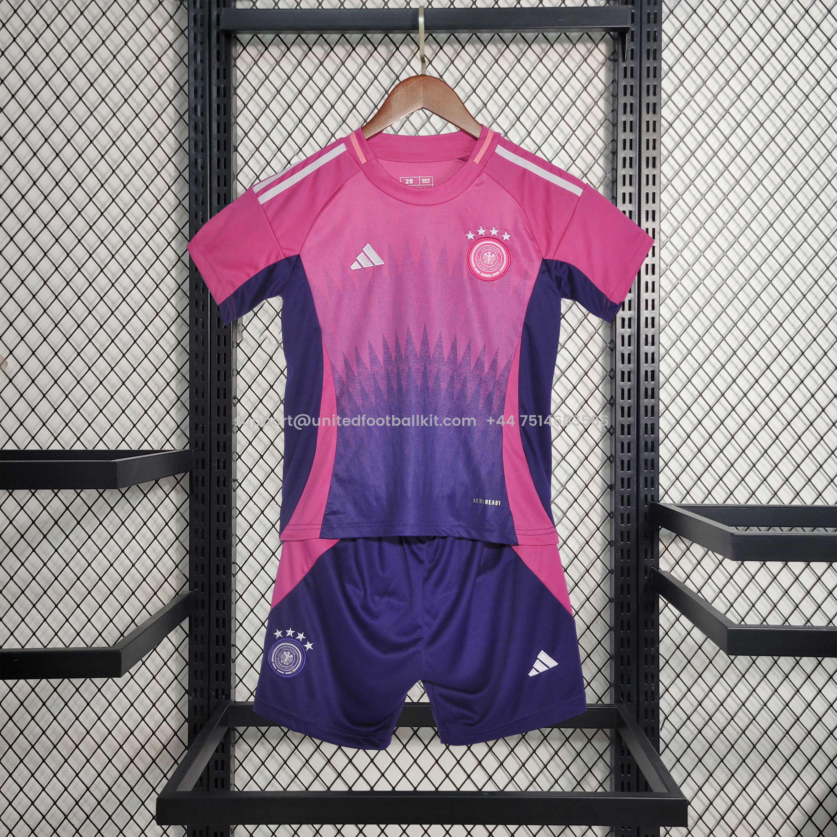 Germany 2024 Away Stadium Kids Kit - JerseysGala
