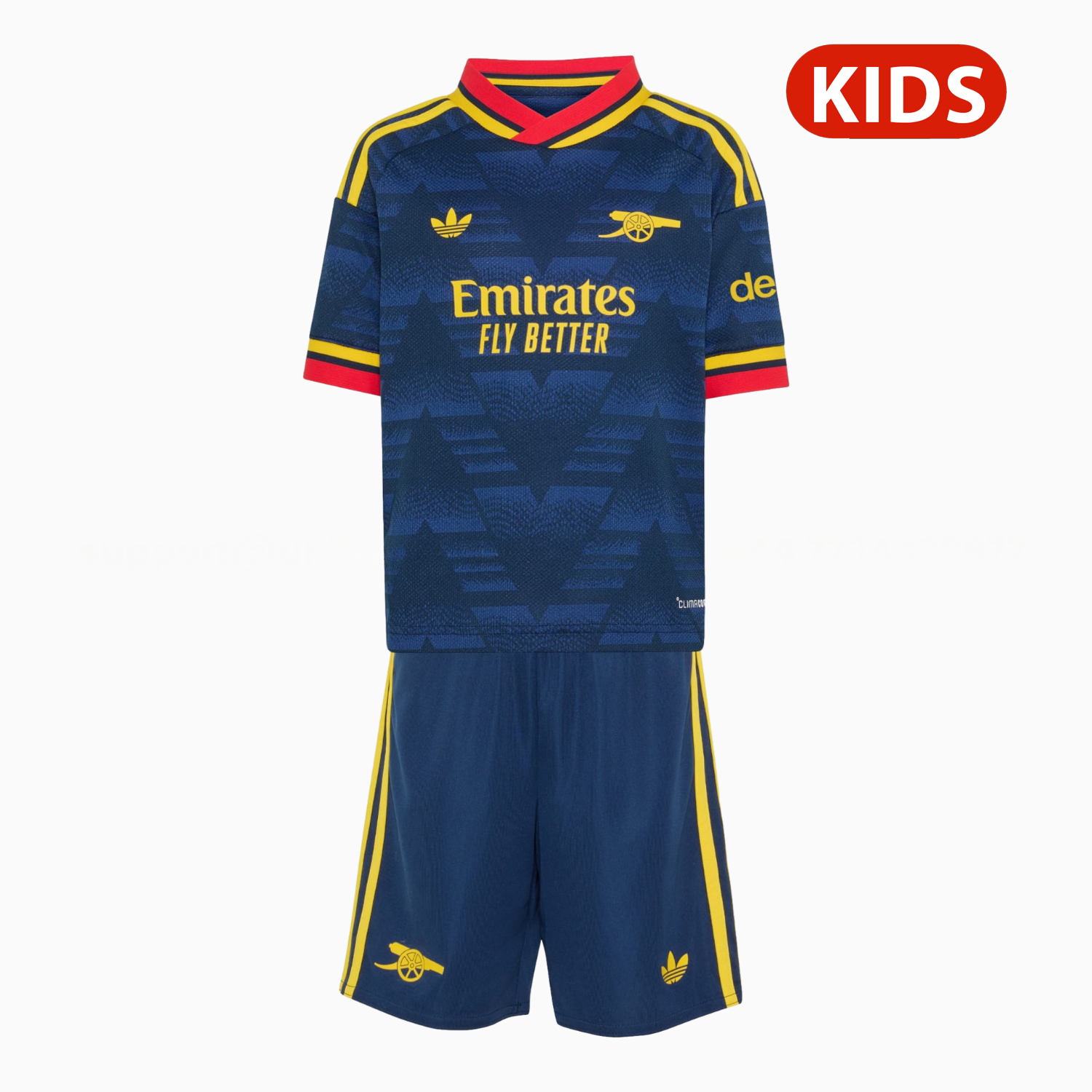 Arsenal 26-27 Away Kids Kit - Fans Version - JerseysGala