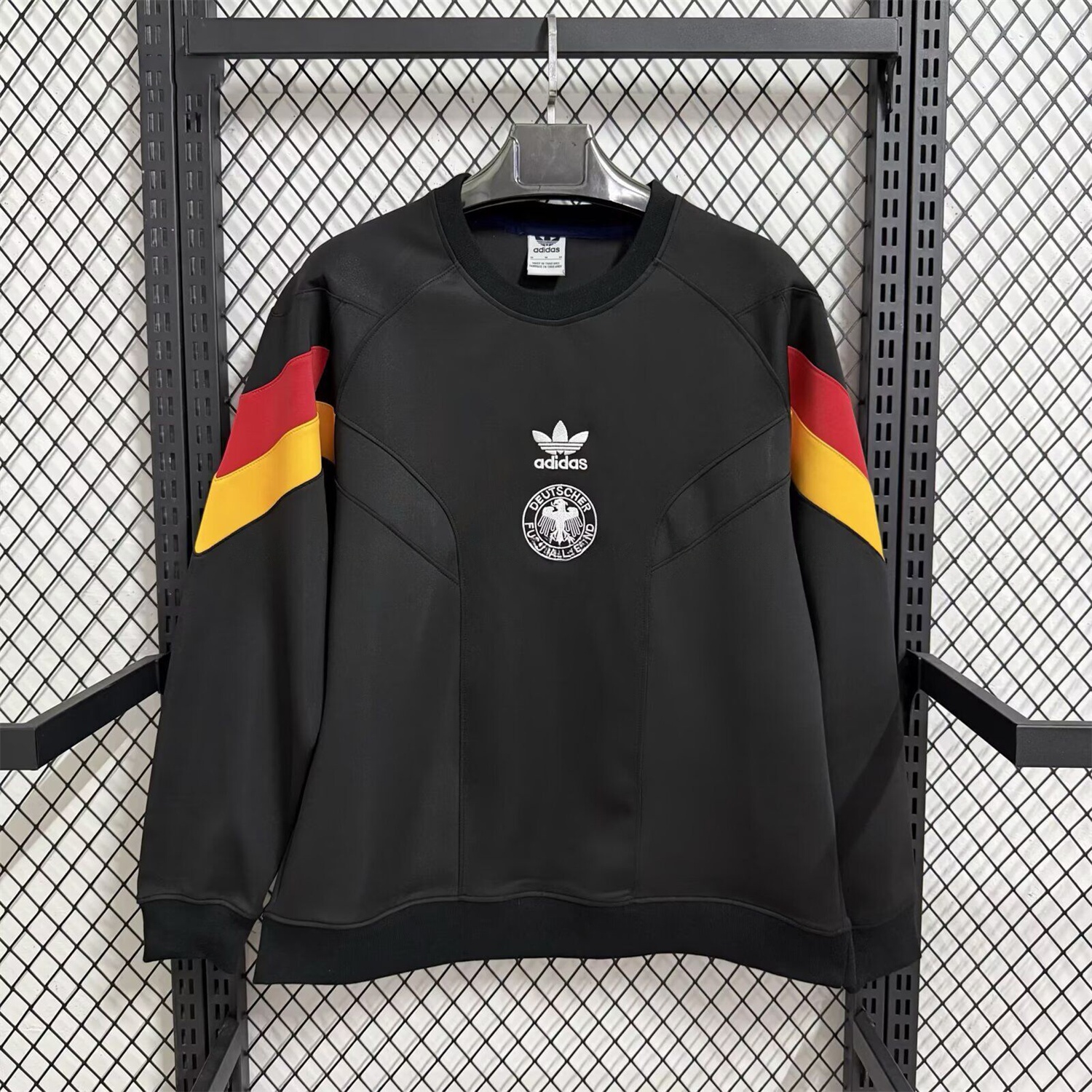 Germany 2026 Retro Style Black Unisex Pullover Hoodie - JerseysGala