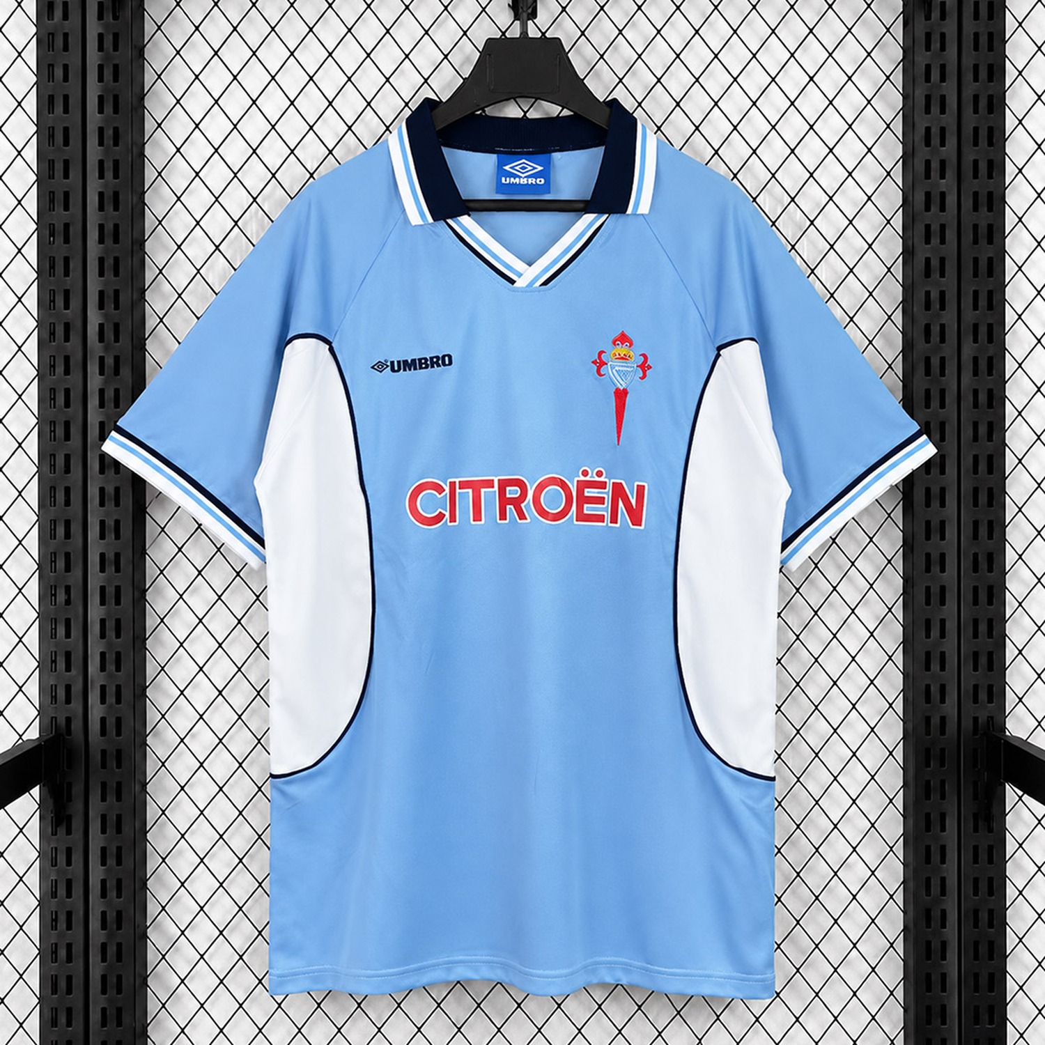 Retro Celta Vigo 1998-99 Home UEFA Cup Jersey - JerseysGala