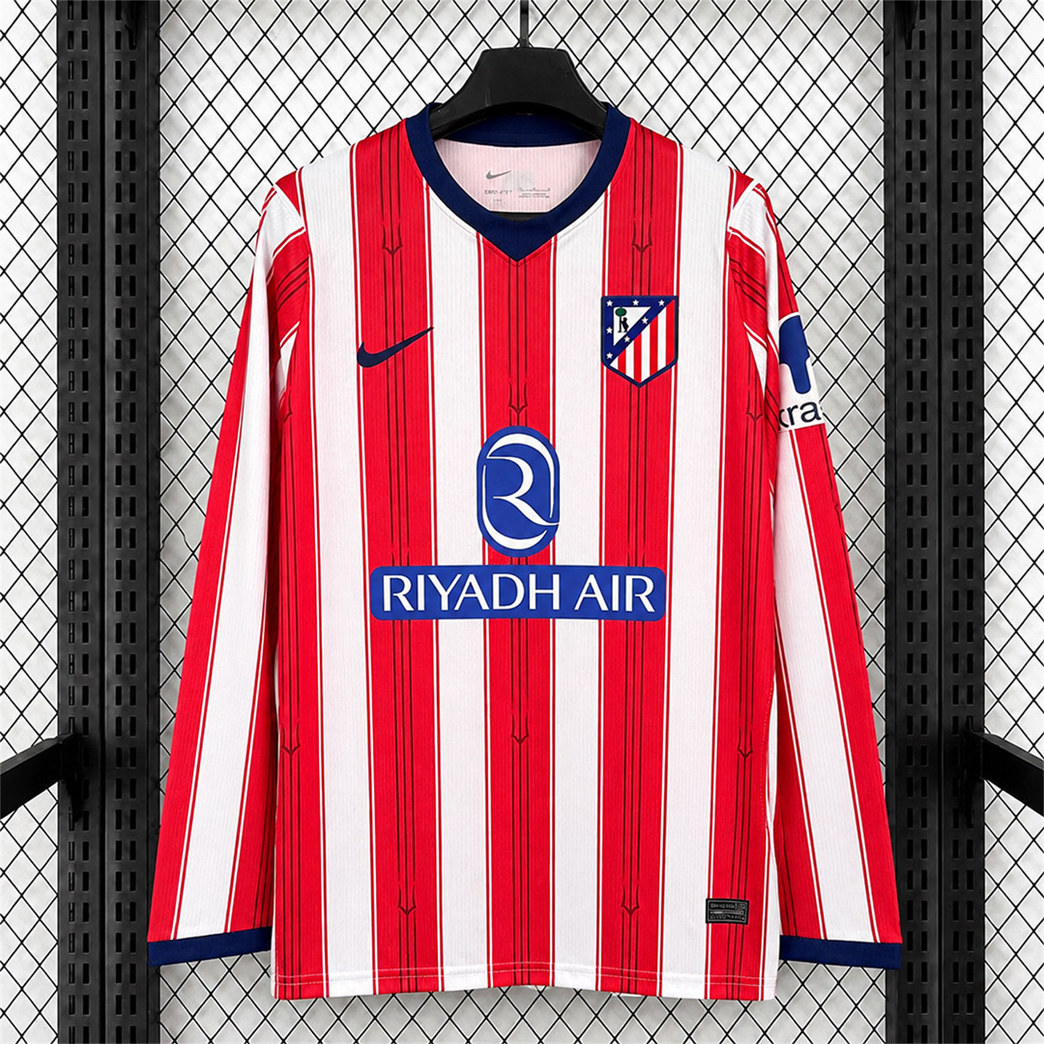 Atletico Madrid 26-27 Home Long Sleeves Jersey - Fans Version - JerseysGala