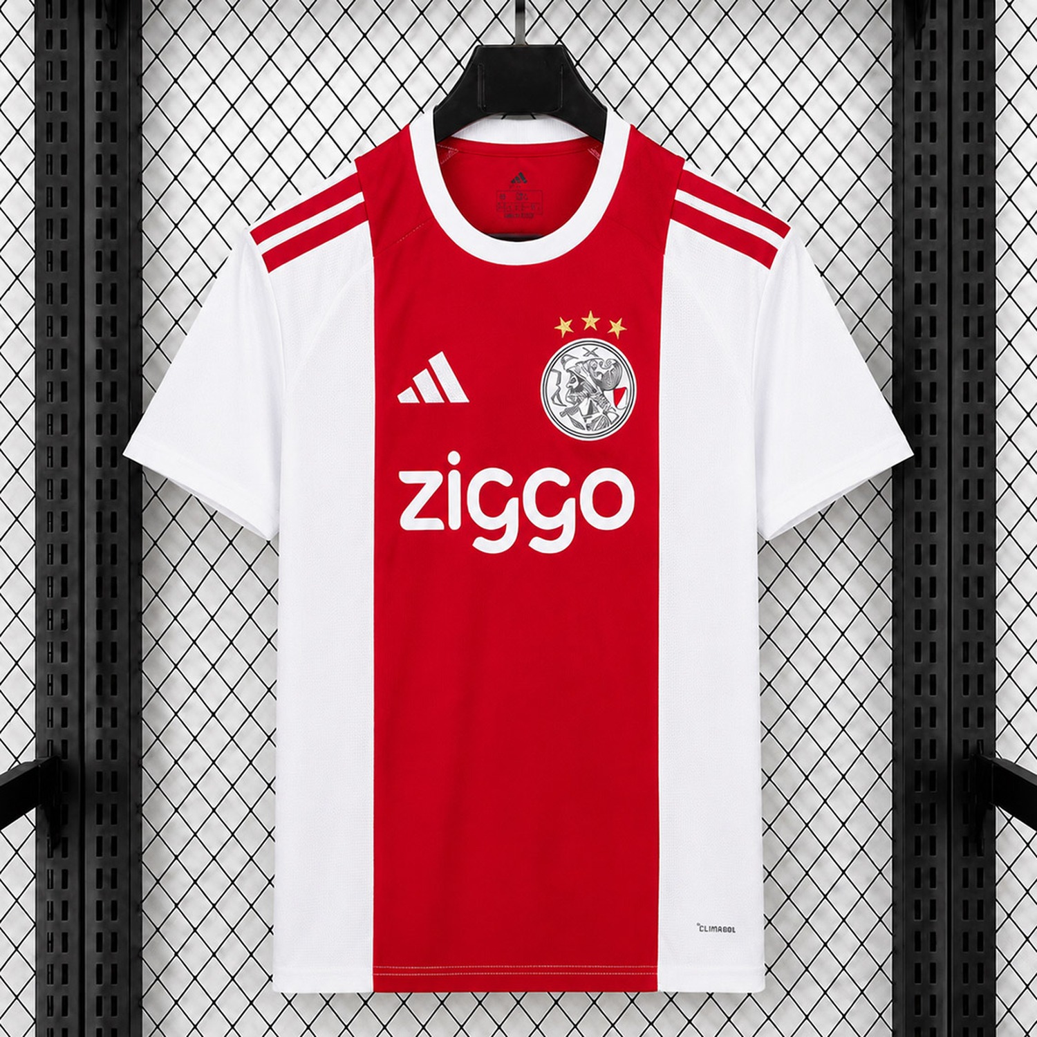 Ajax 26-27 Home Red White Jersey - Fans Version - JerseysGala