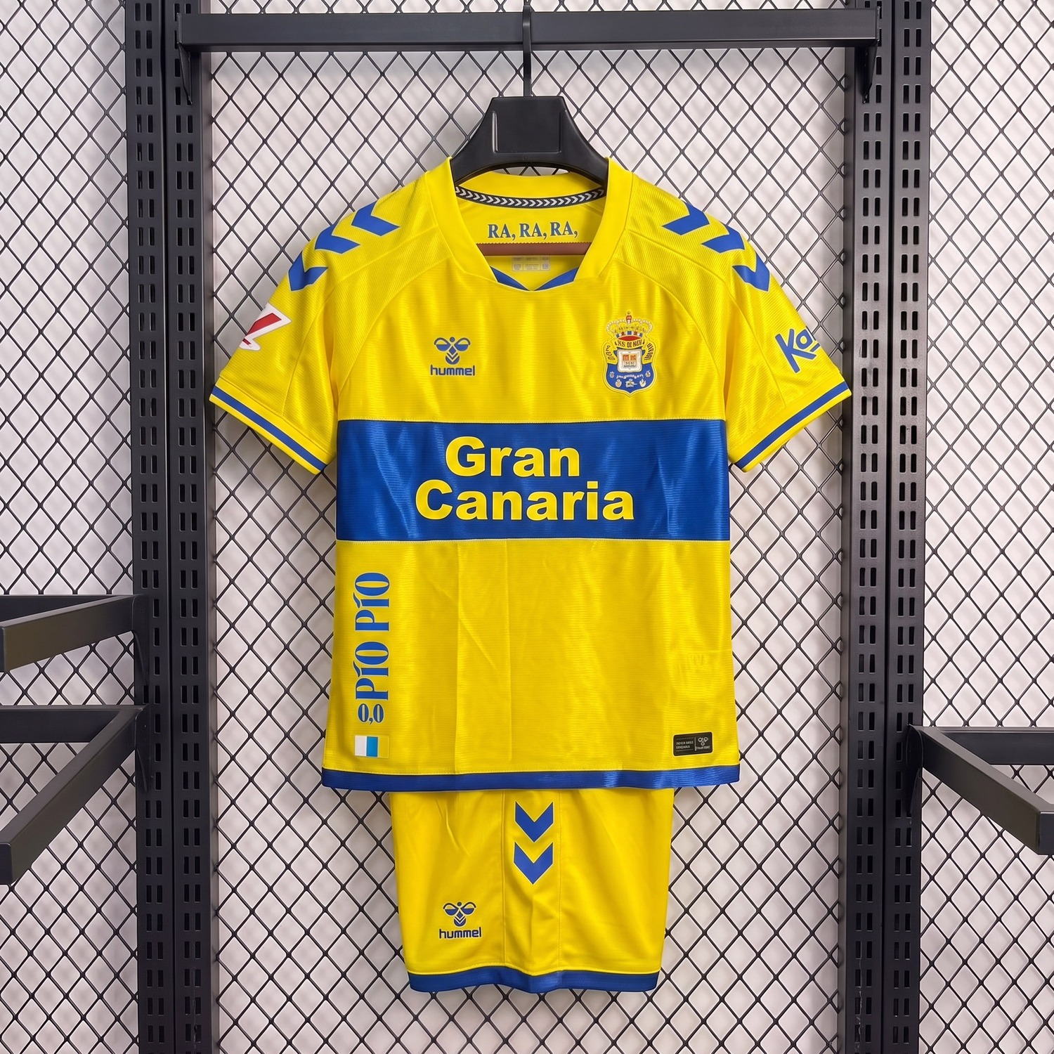 Las Palmas 26-27 Home Yellow Kids Kit - JerseysGala