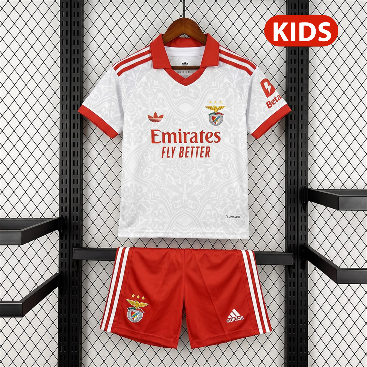 Benfica 26-27 Away Kids Kit - JerseysGala