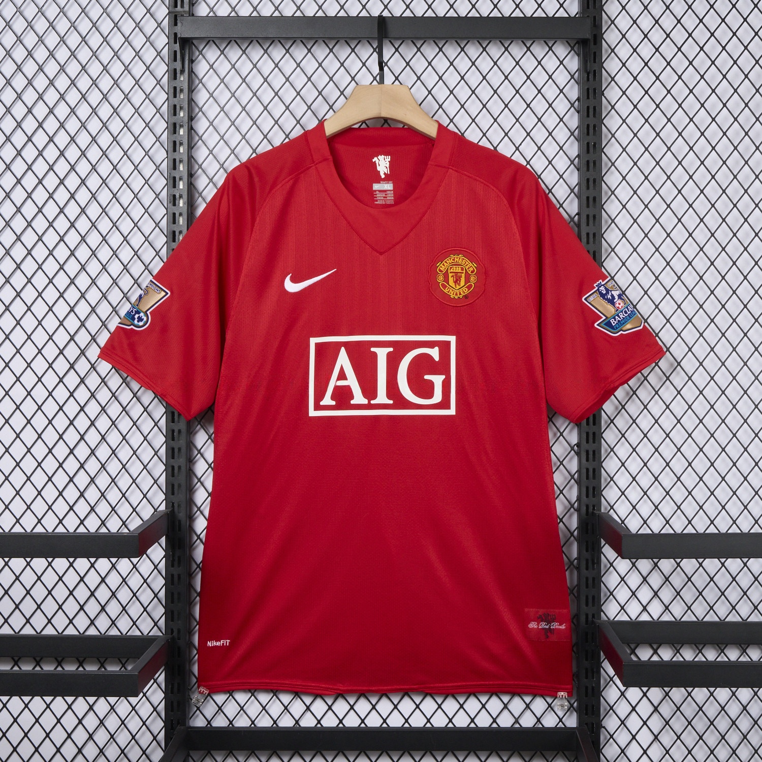 Retro Manchester United 2007-09 Home Jersey - JerseysGala