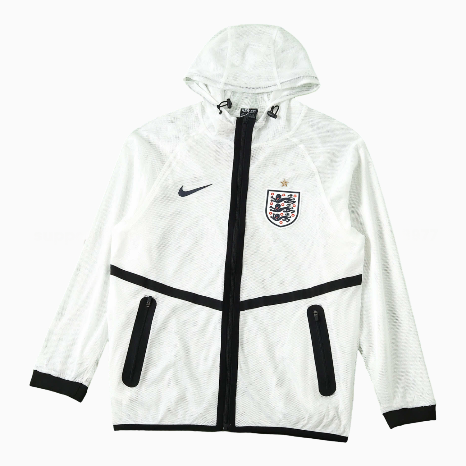 England 2026 World Cup Appearance Outfit Windbreaker - White - JerseysGala