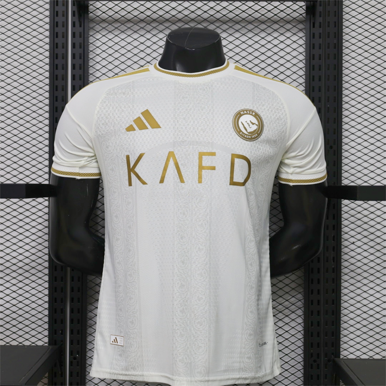 Al Nassr Riyadh Victory 26-27 Third Jersey With Sponsors - Player Version - JerseysGala