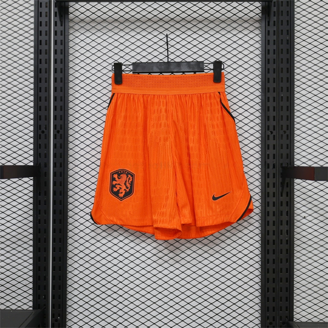 Netherlands 2026 Home Shorts - Player Version - JerseysGala