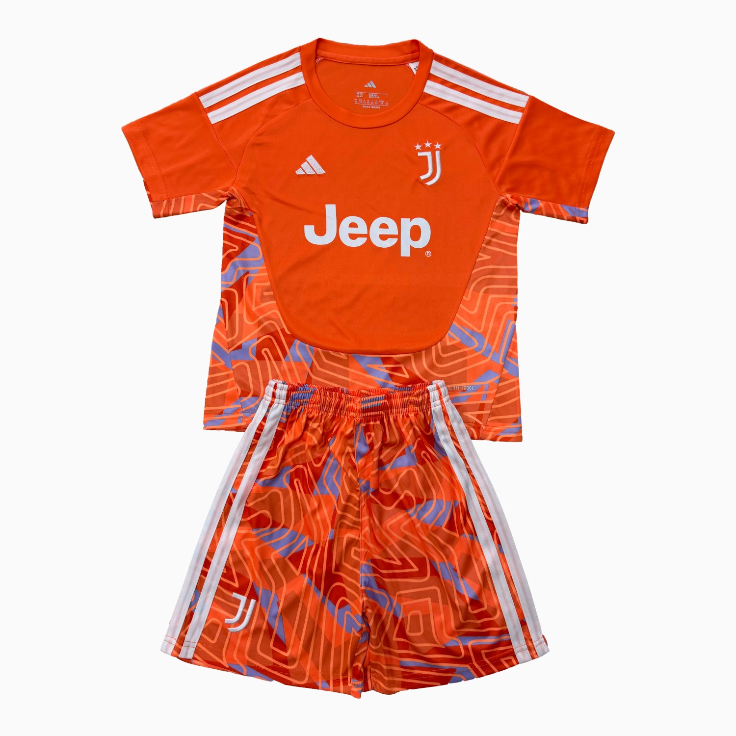 Juventus 26-27 Orange Goalkeeper Men's Adult Jersey Set - Fans Version - JerseysGala