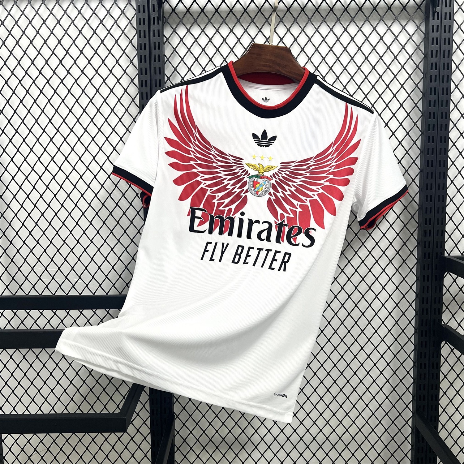 Benfica 25-26 Red Wings White Special Jersey - Fans Version - JerseysGala
