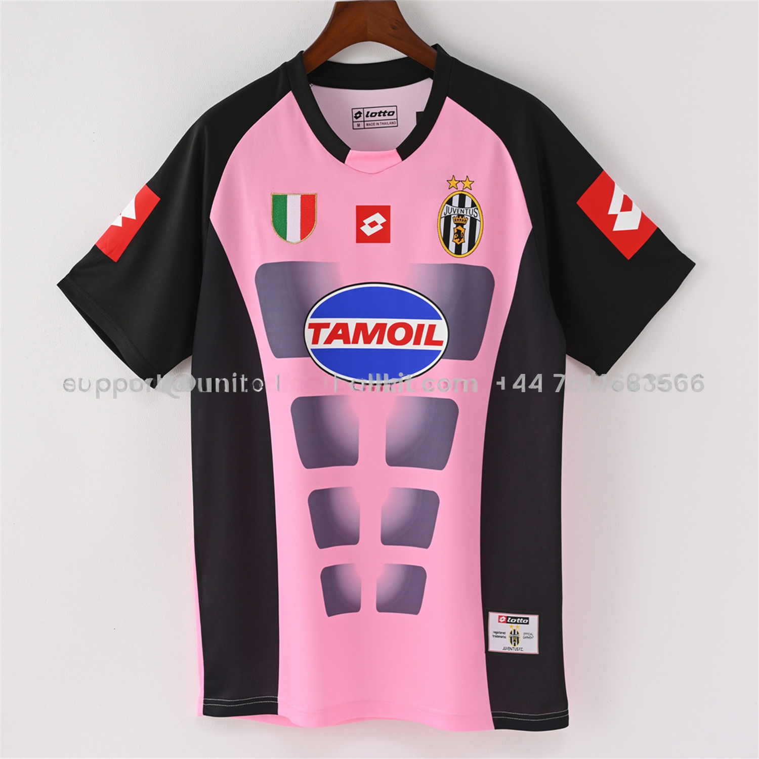 Retro Juventus 2002-03 Pink Goalkeeper Jersey - JerseysGala