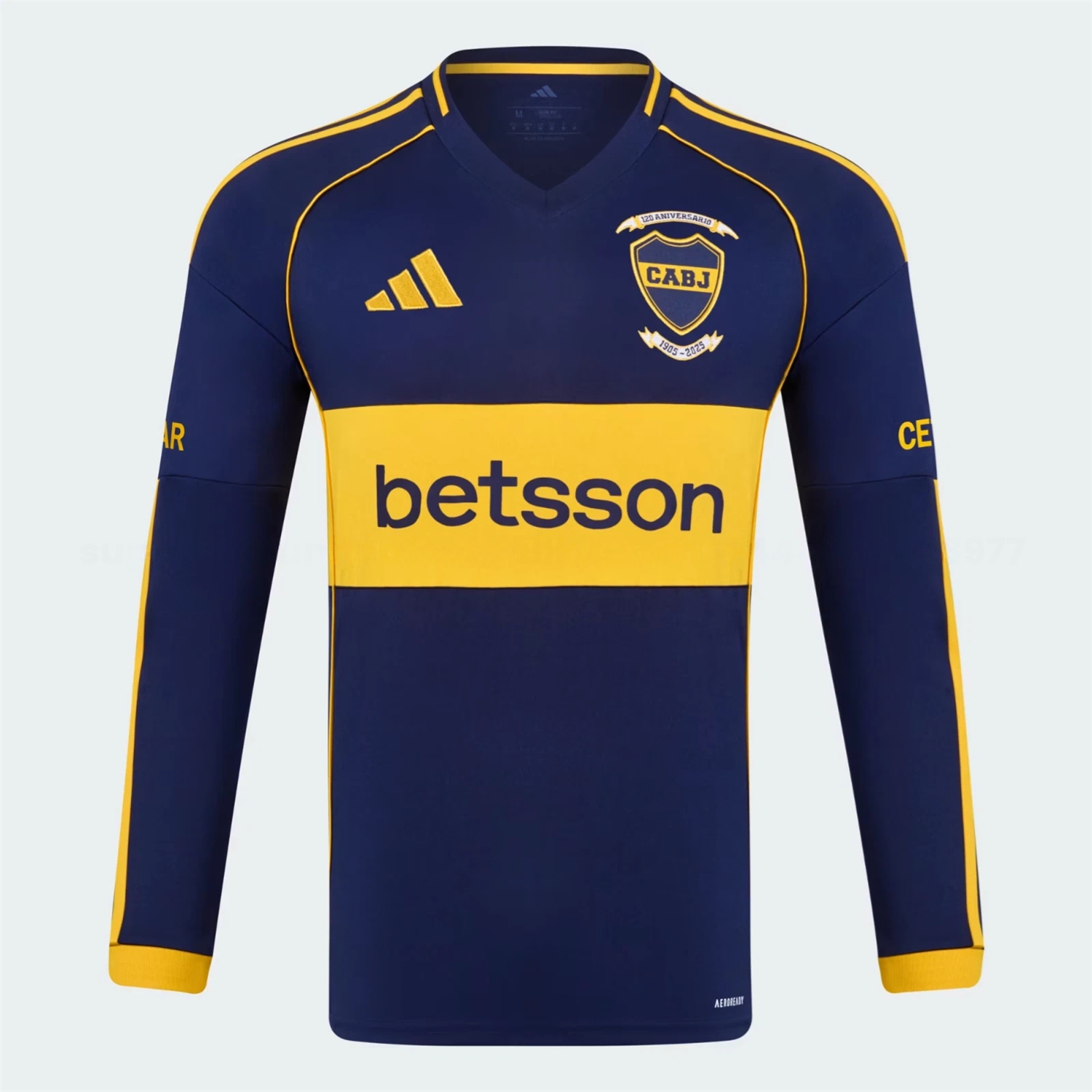 Boca Juniors 25-26 Home Long Sleeves Jersey - Fans Version - JerseysGala