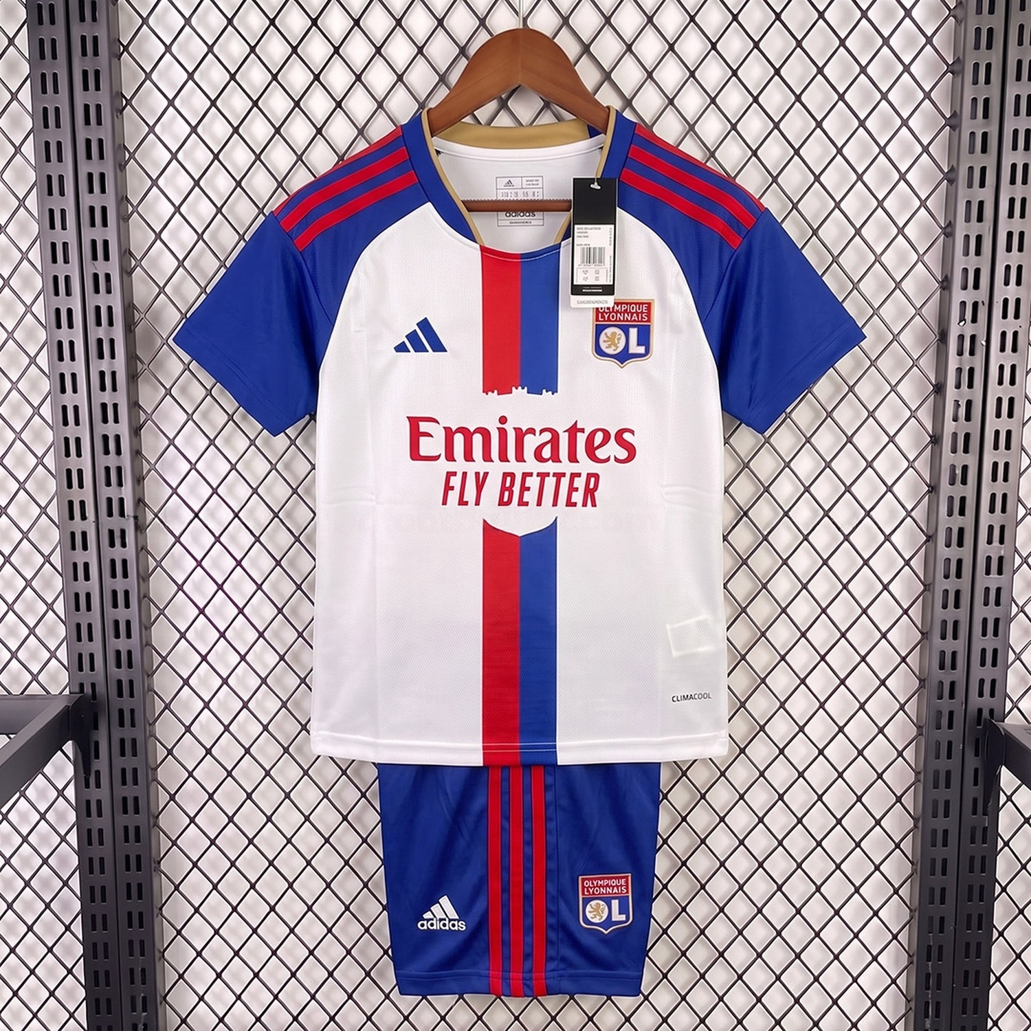 Lyon 26-27 Home Kids Kit - JerseysGala