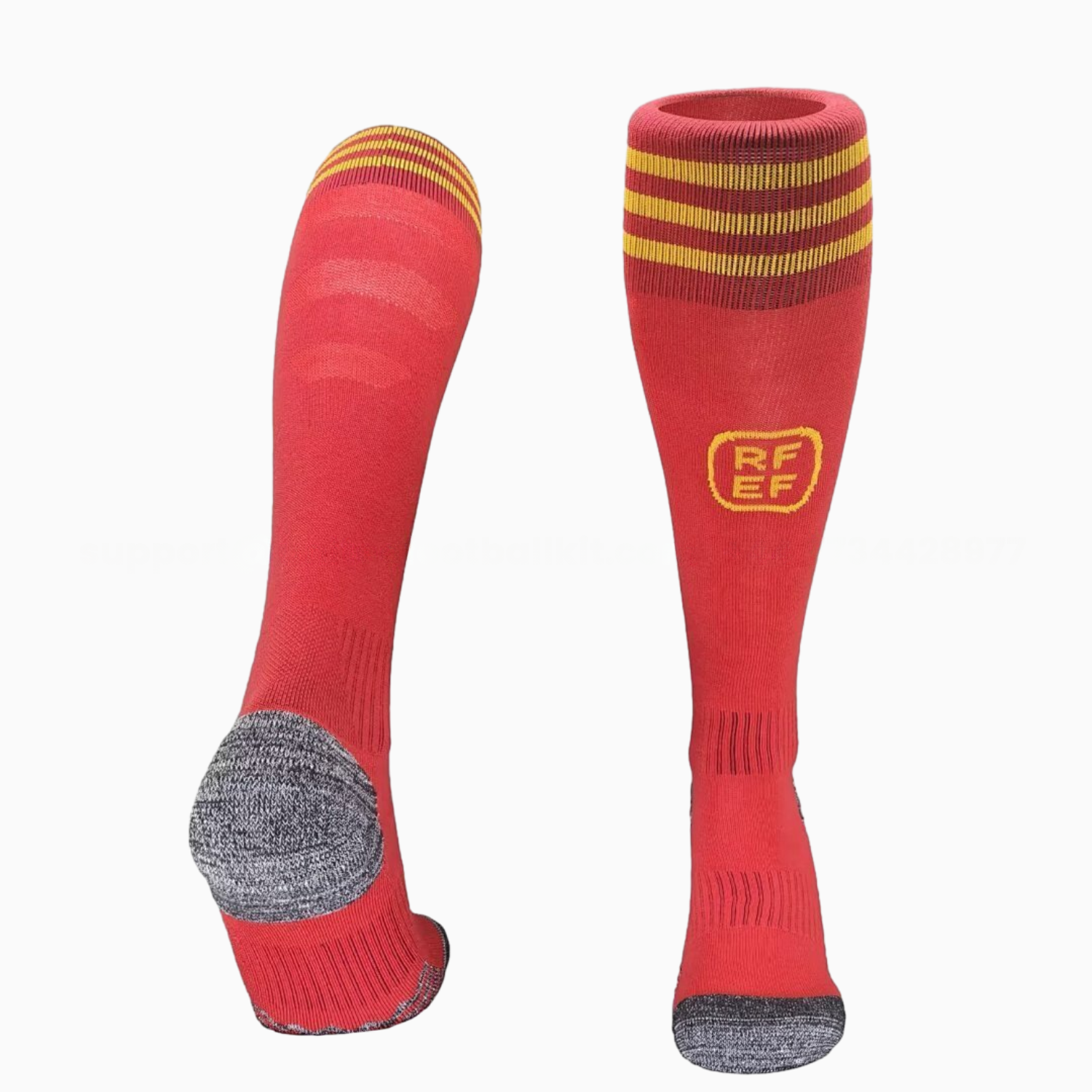Spain 2026 Away Socks - Red - JerseysGala