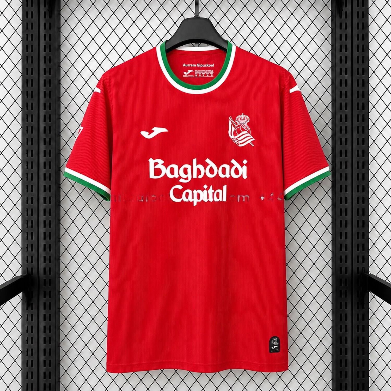 Real Sociedad 26-27 Third Red Jersey - Fans Version - JerseysGala