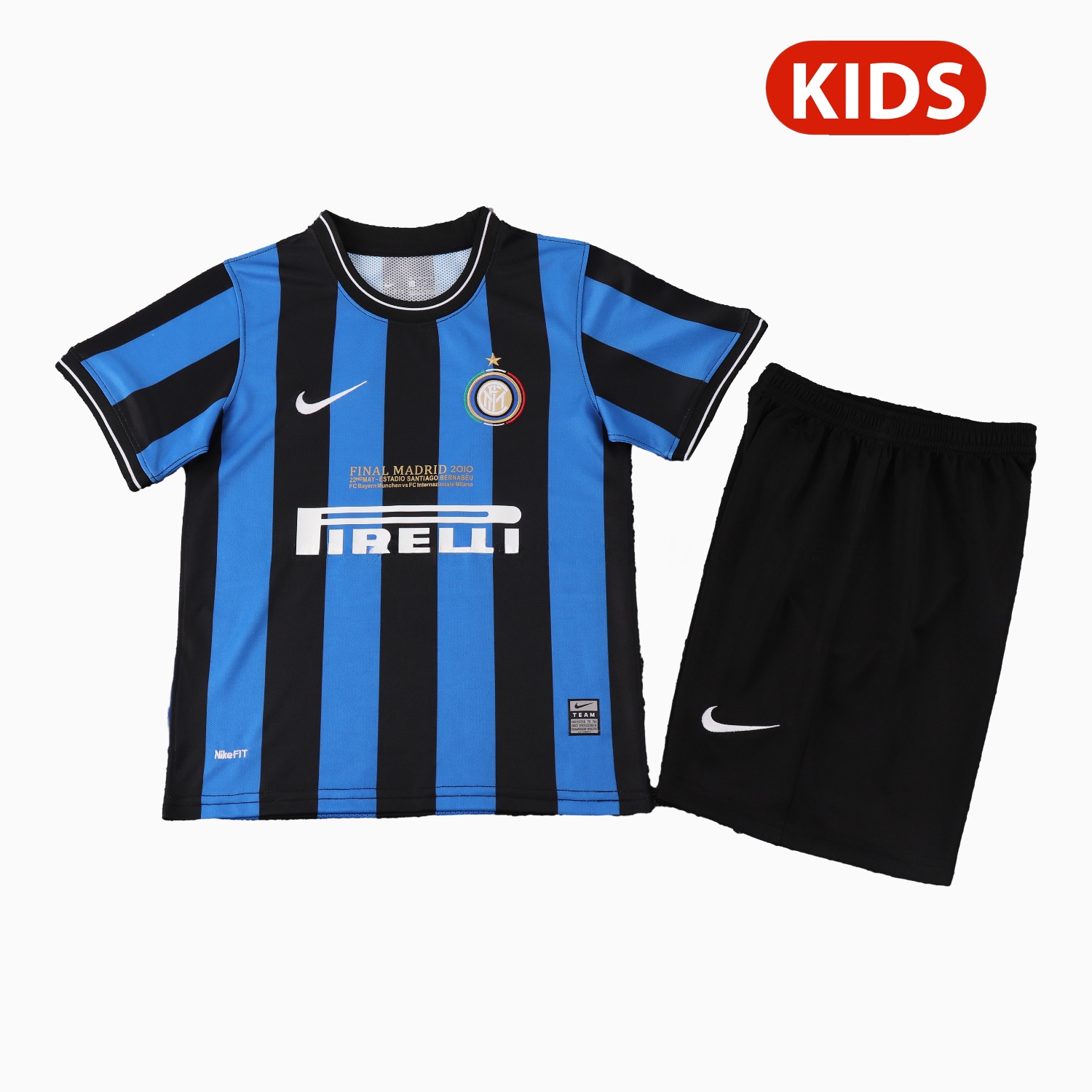 Retro Inter Milan 2010-11 Home Kids Kit - JerseysGala