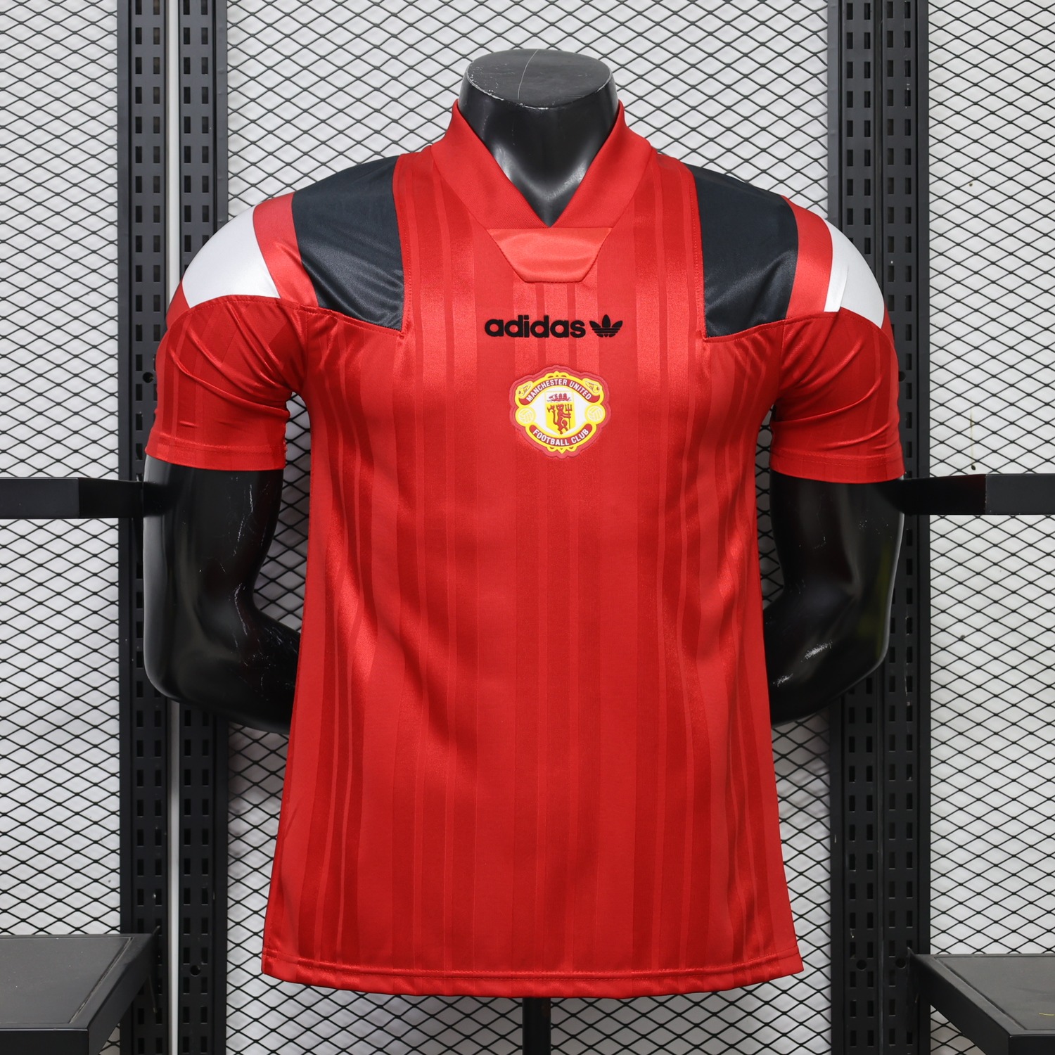 Manchester United 26-27 Red Retro Style Casual Jersey - Player Version - JerseysGala