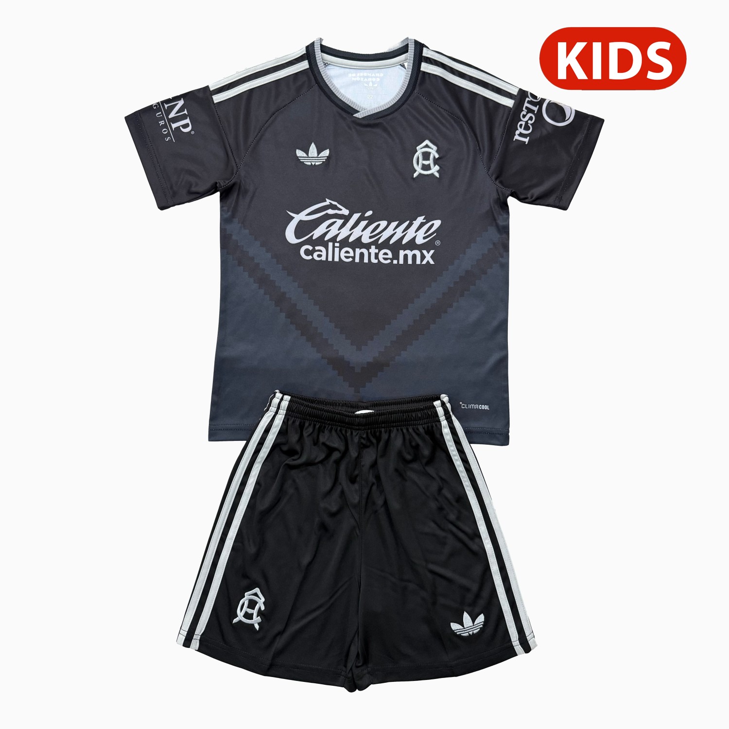 America 26-27 Away Grey Kids Kit - JerseysGala