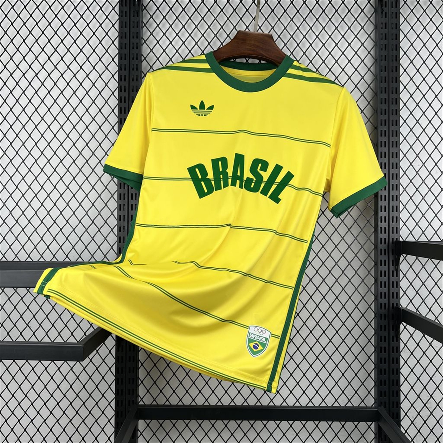 Retro Brazil 1984 Home Jersey - Fans Version - JerseysGala