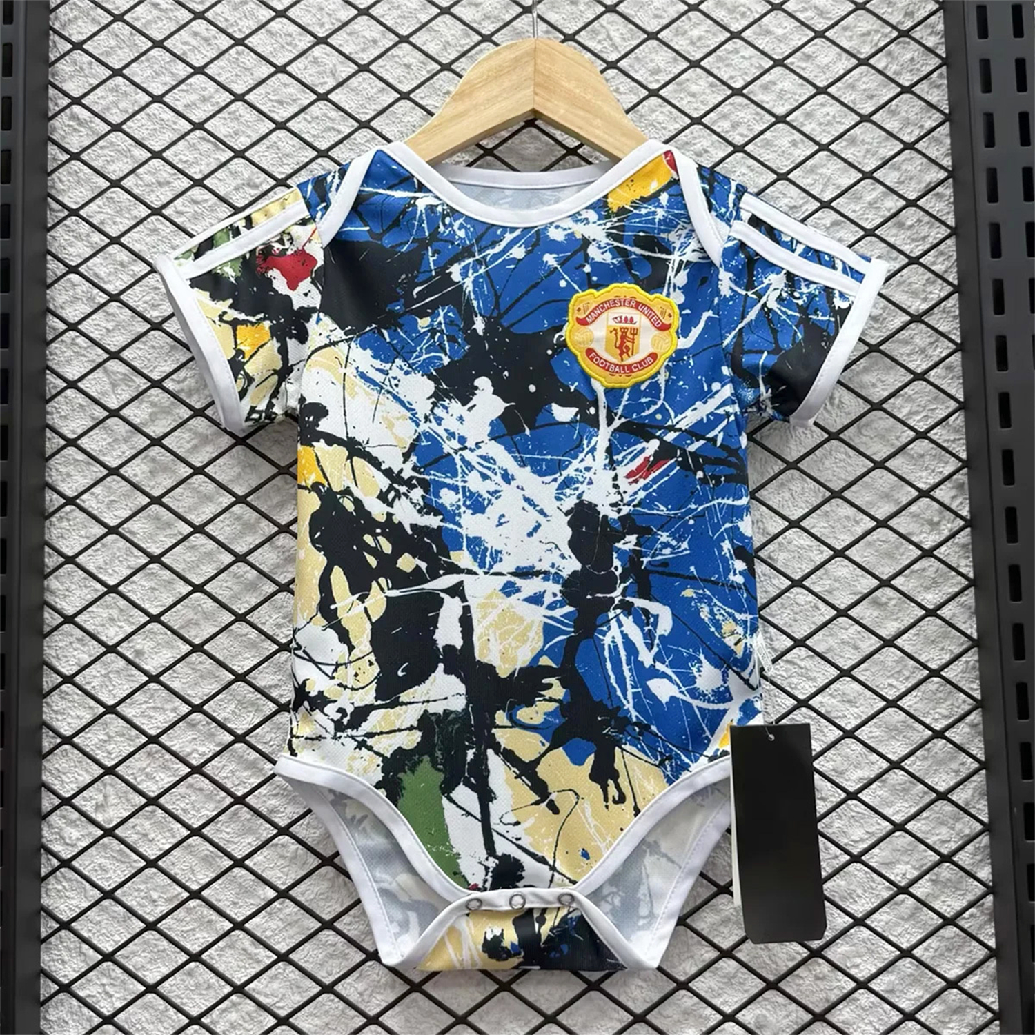 Arsenal 25-26 Stone Roses Special Baby Crawling Suit - JerseysGala