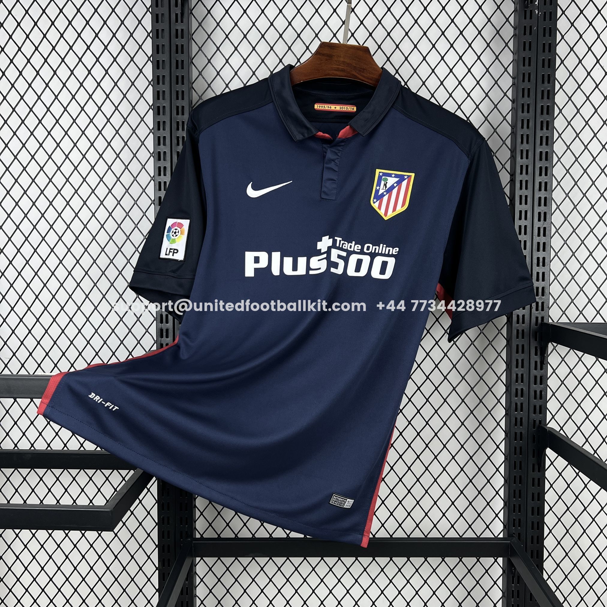 Retro Atletico Madrid 2015-16 Away Jersey - JerseysGala