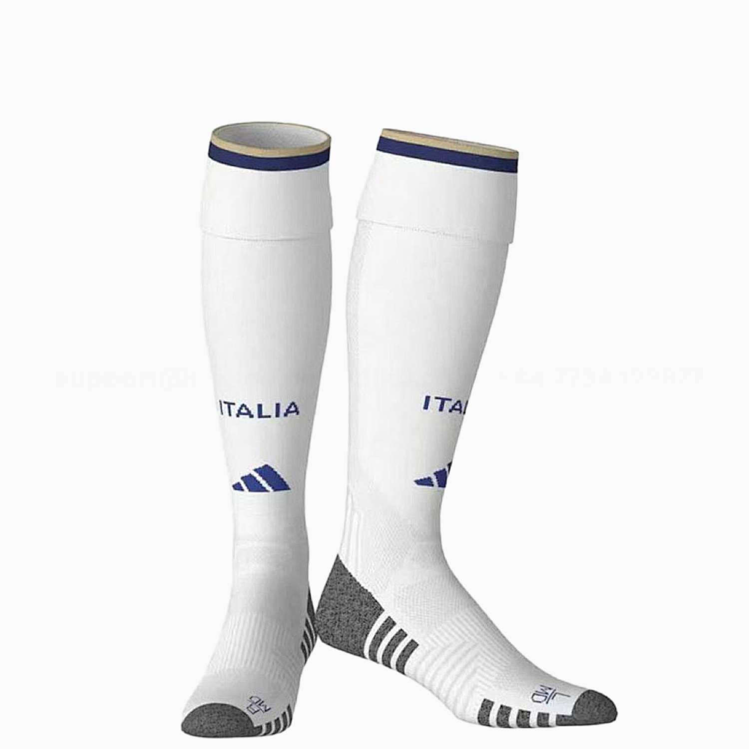 Italy 2026 Home Terry cloth sole Socks - White - JerseysGala