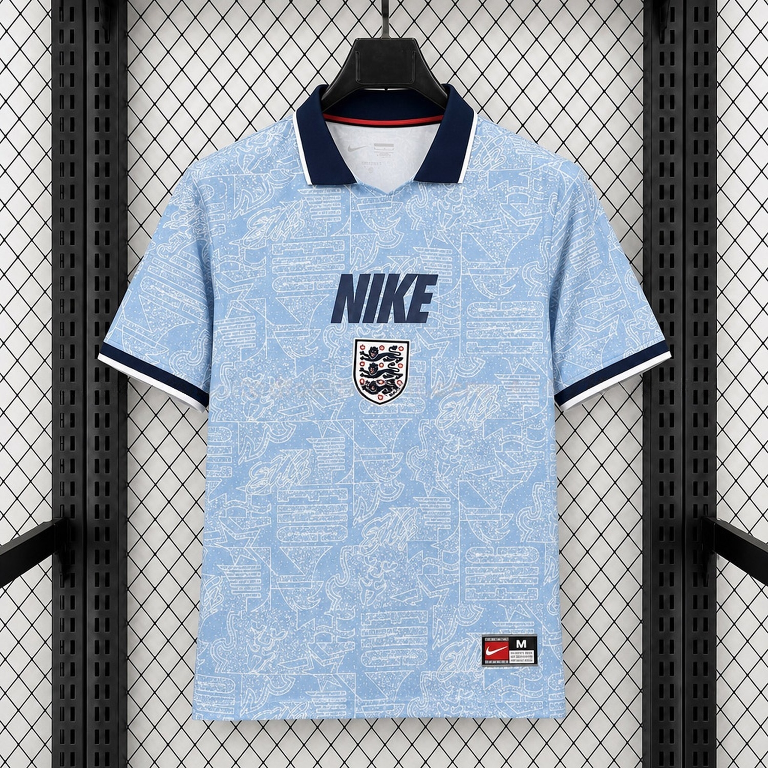 England 2026 Energy 90s Blue Special Jersey - Fans Version - JerseysGala